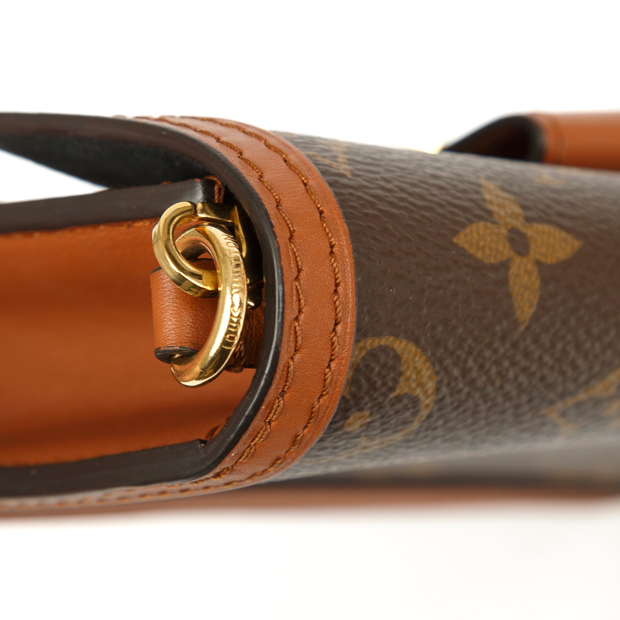 Louis Vuitton Monogram Reverse Dauphine Chain Wallet w/ Box