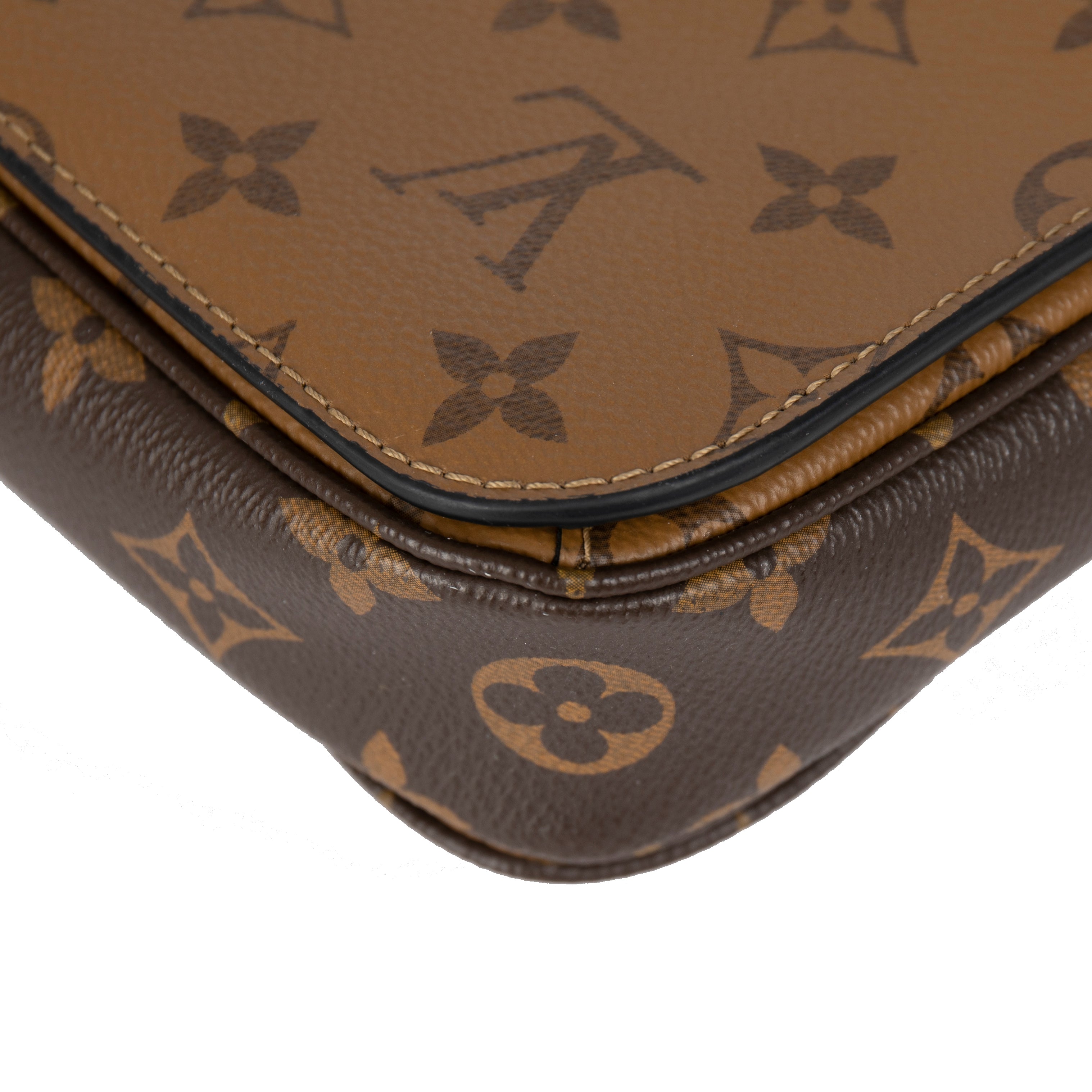 Louis Vuitton Monogram Reverse Pochette Metis w/ Box