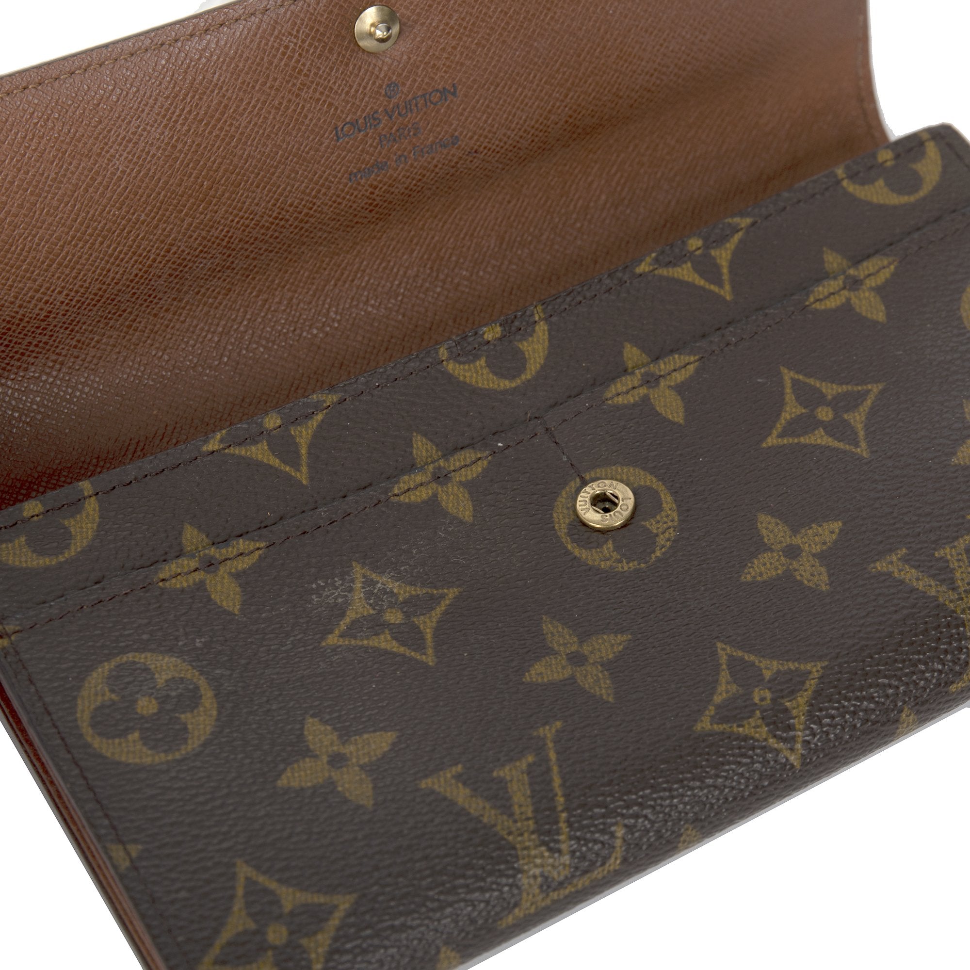 Louis Vuitton Monogram Sarah Wallet w/ Box