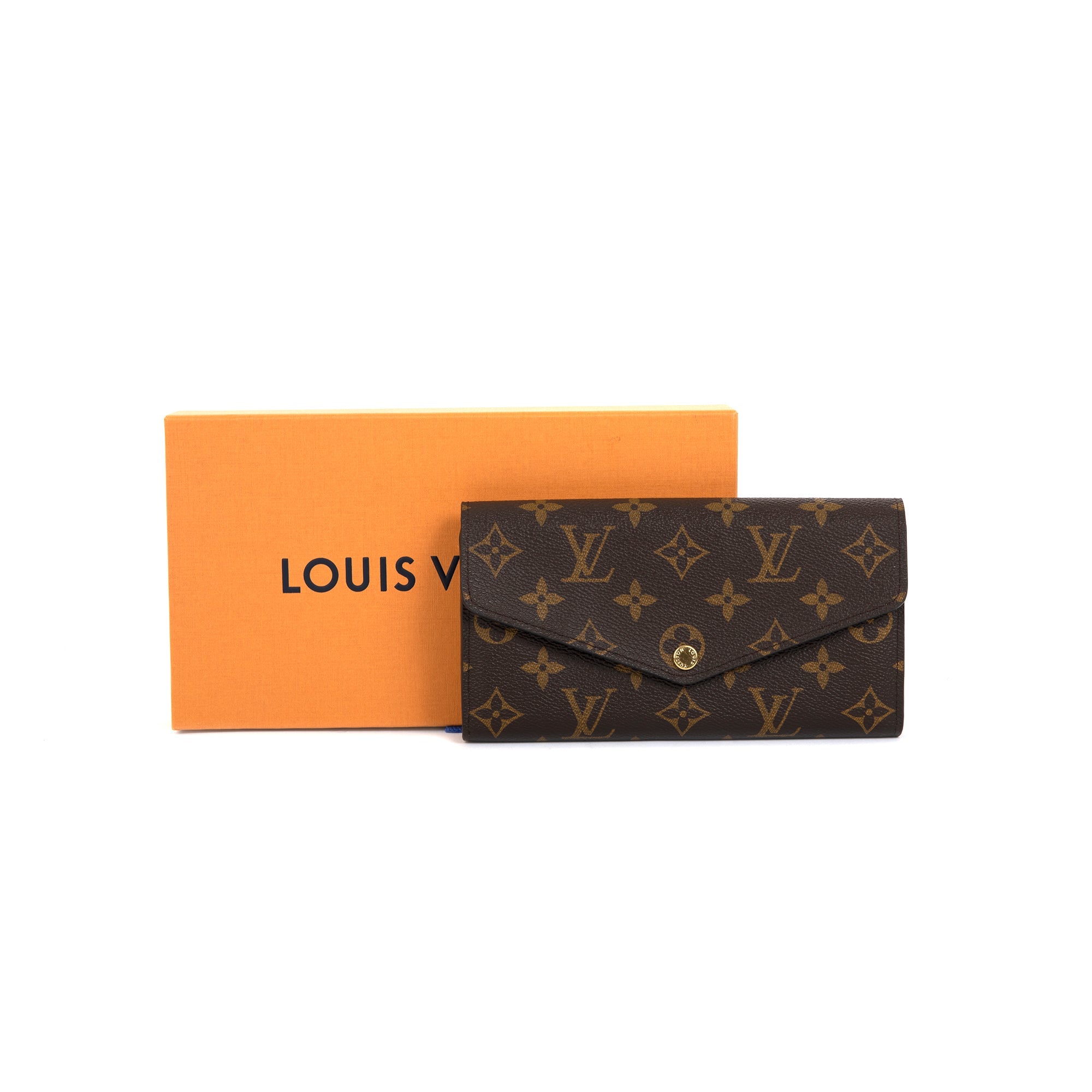 Louis Vuitton Monogram Sarah Wallet w/ Box