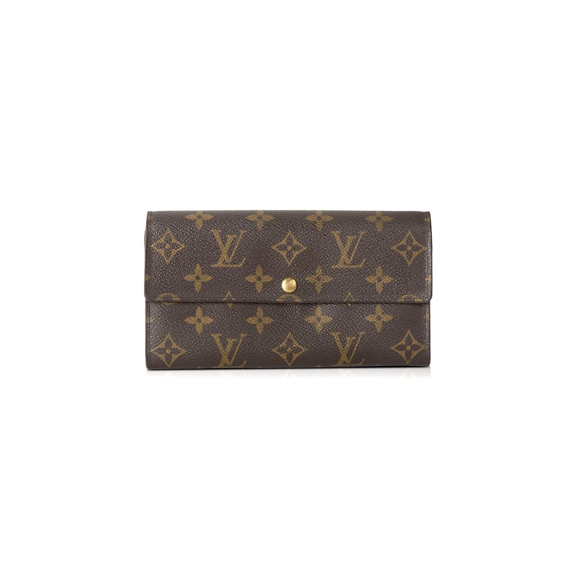 Louis Vuitton Monogram Sarah Wallet w/ Box