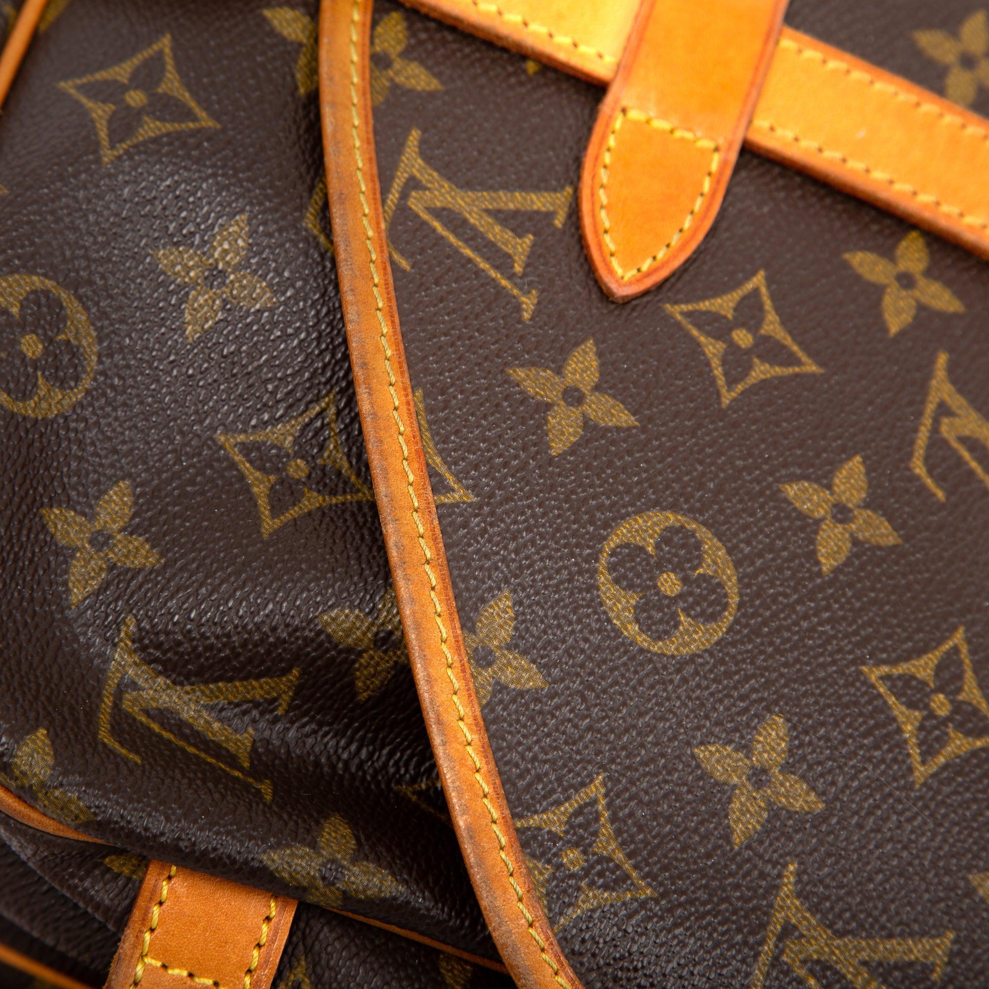 Louis Vuitton Monogram Saumur 25