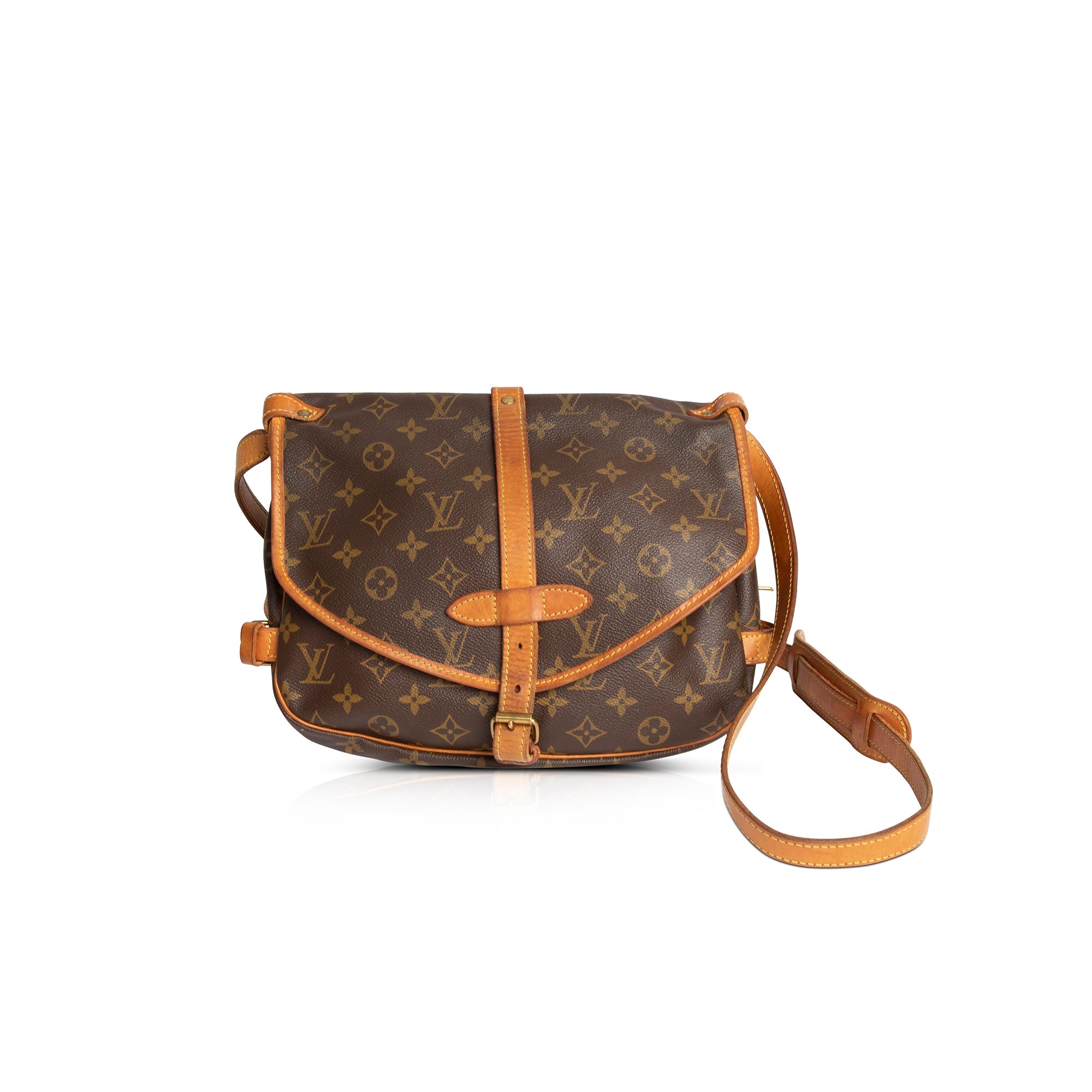 Louis Vuitton Monogram Saumur 25