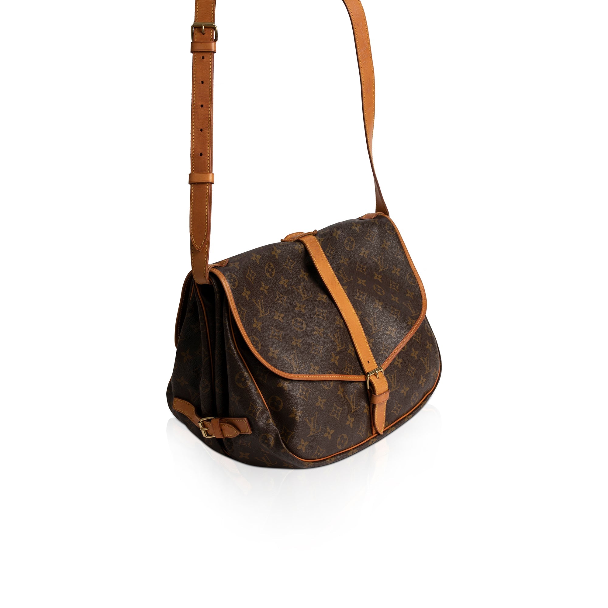 Louis Vuitton Monogram Saumur 35