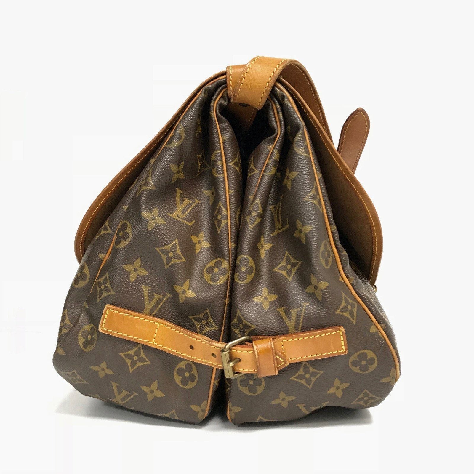 Louis Vuitton Monogram Saumur 35 Messenger Bag