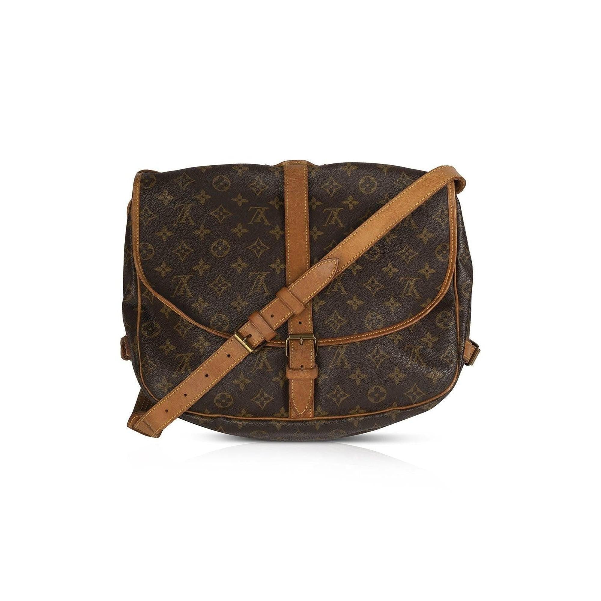 Louis Vuitton Monogram Saumur 35