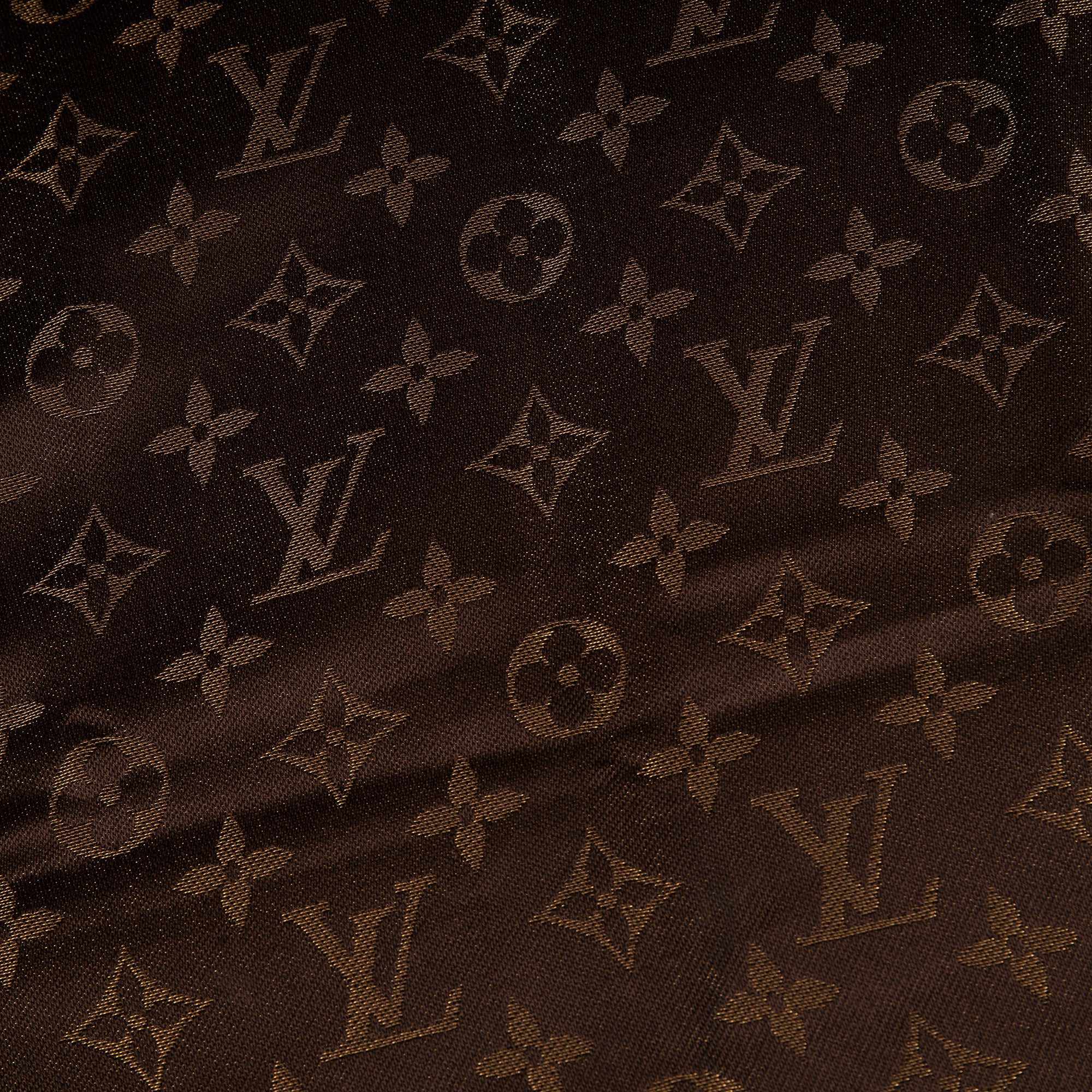Louis Vuitton Monogram Shine Shawl w/ Box & Receipt