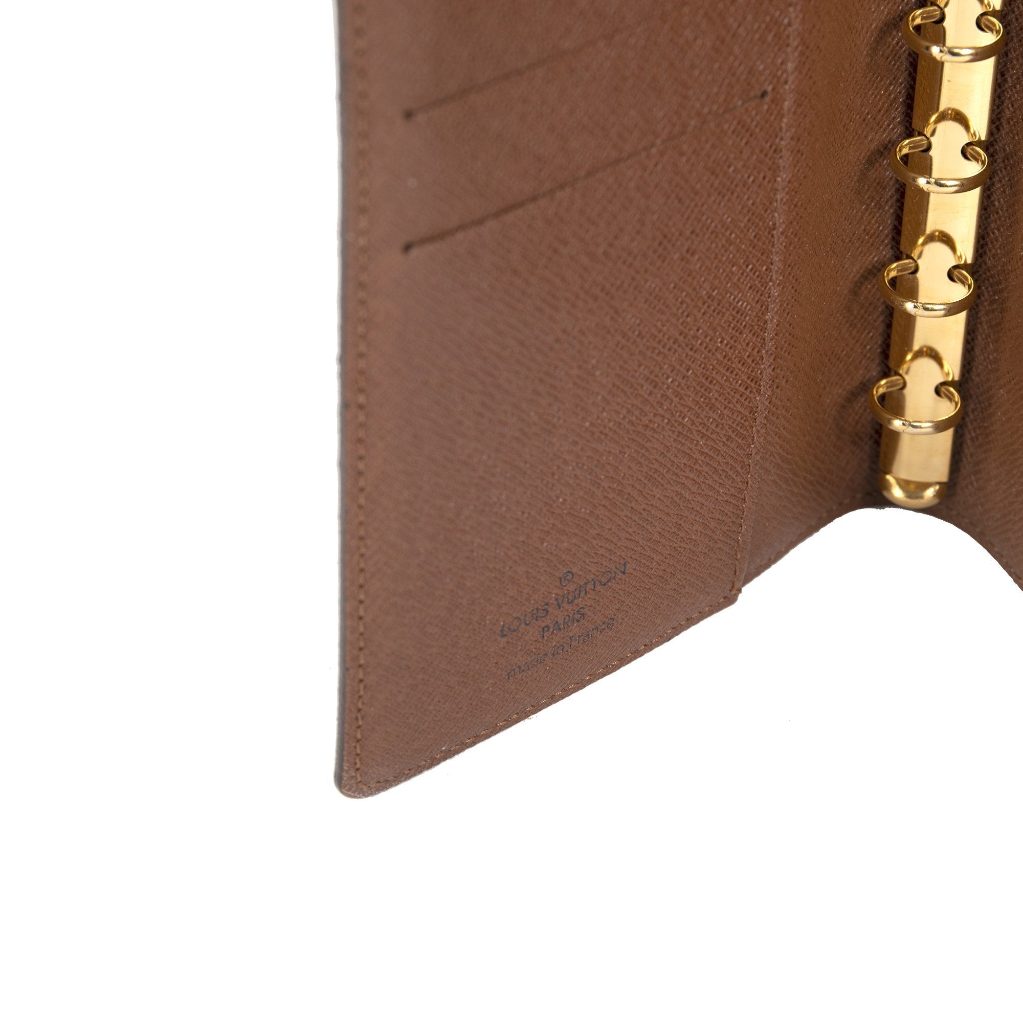 Louis Vuitton Monogram Small Ring Agenda Cover