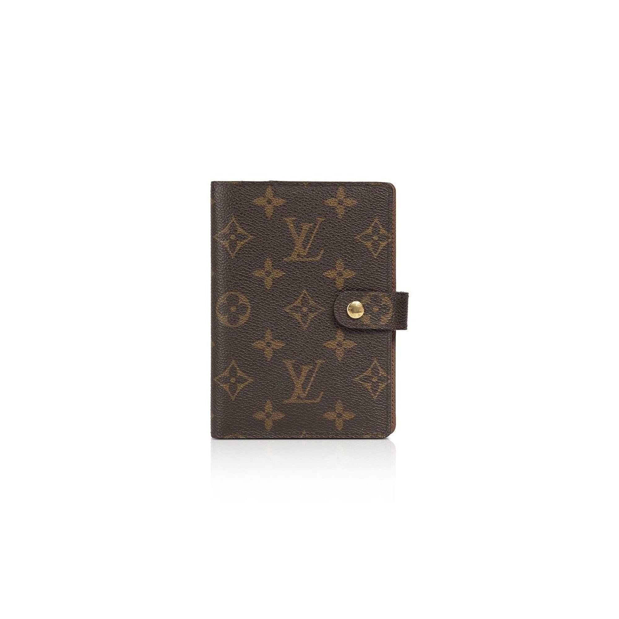 Louis Vuitton Monogram Small Ring Agenda Cover