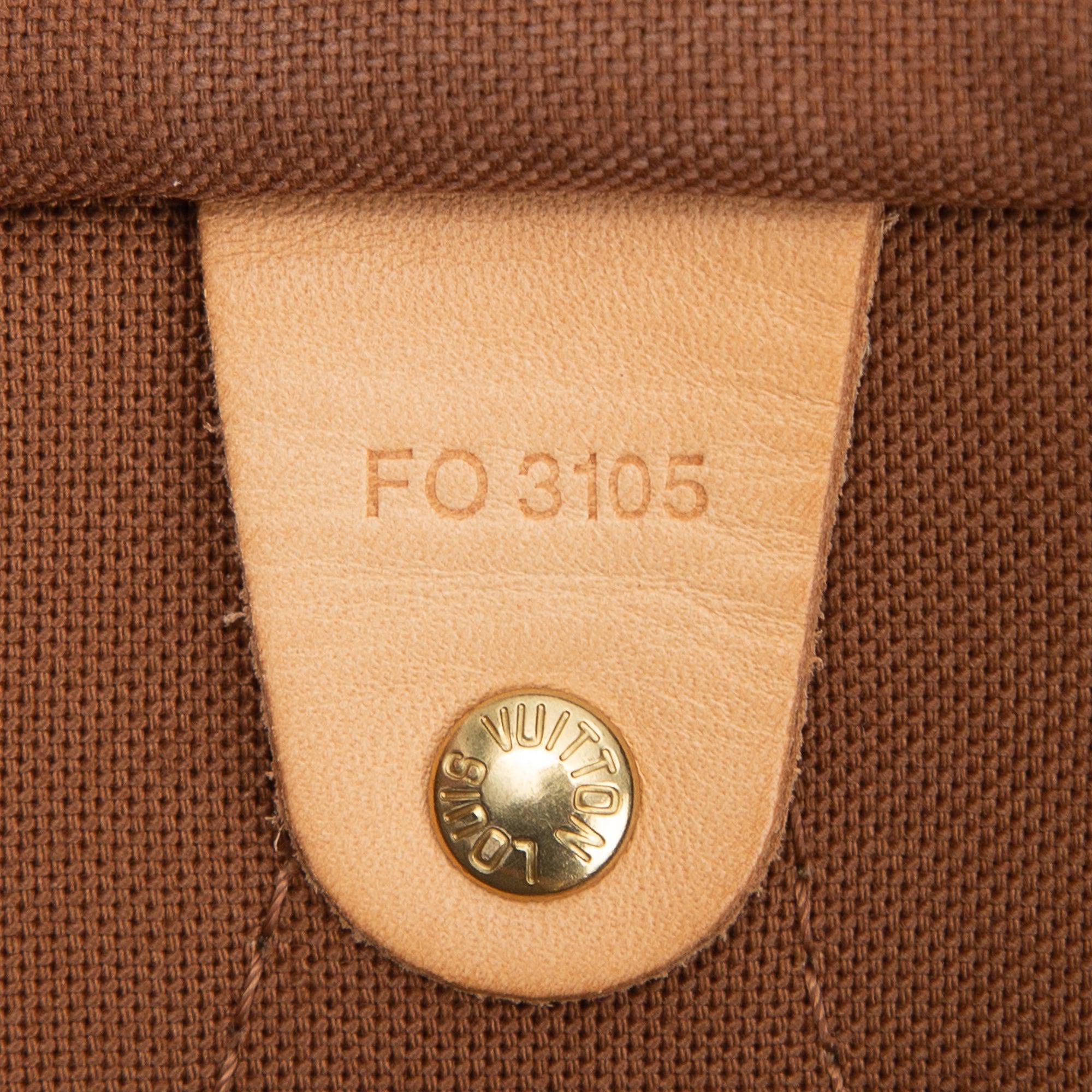 Louis Vuitton Monogram Speedy 30