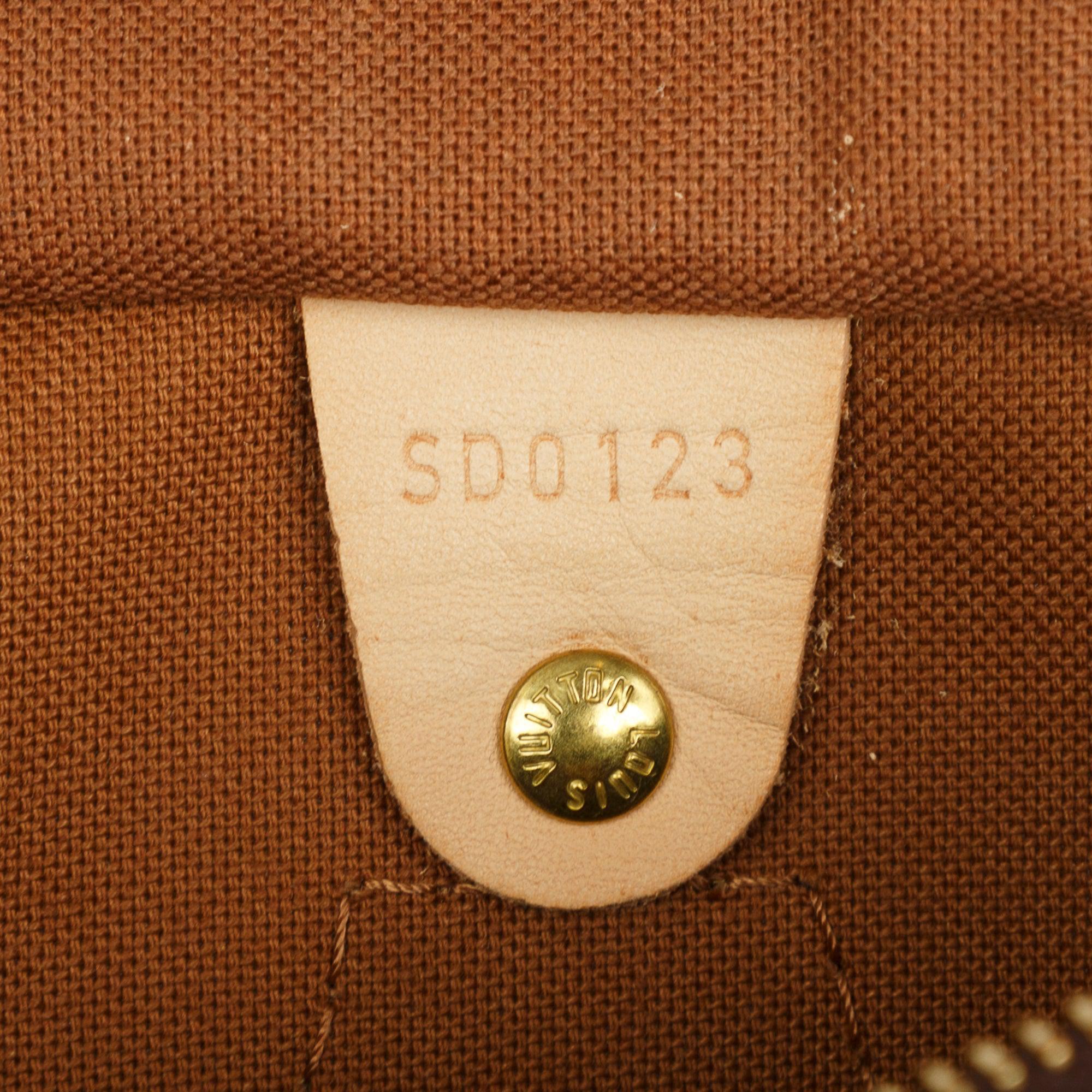 Louis Vuitton Monogram Speedy 30