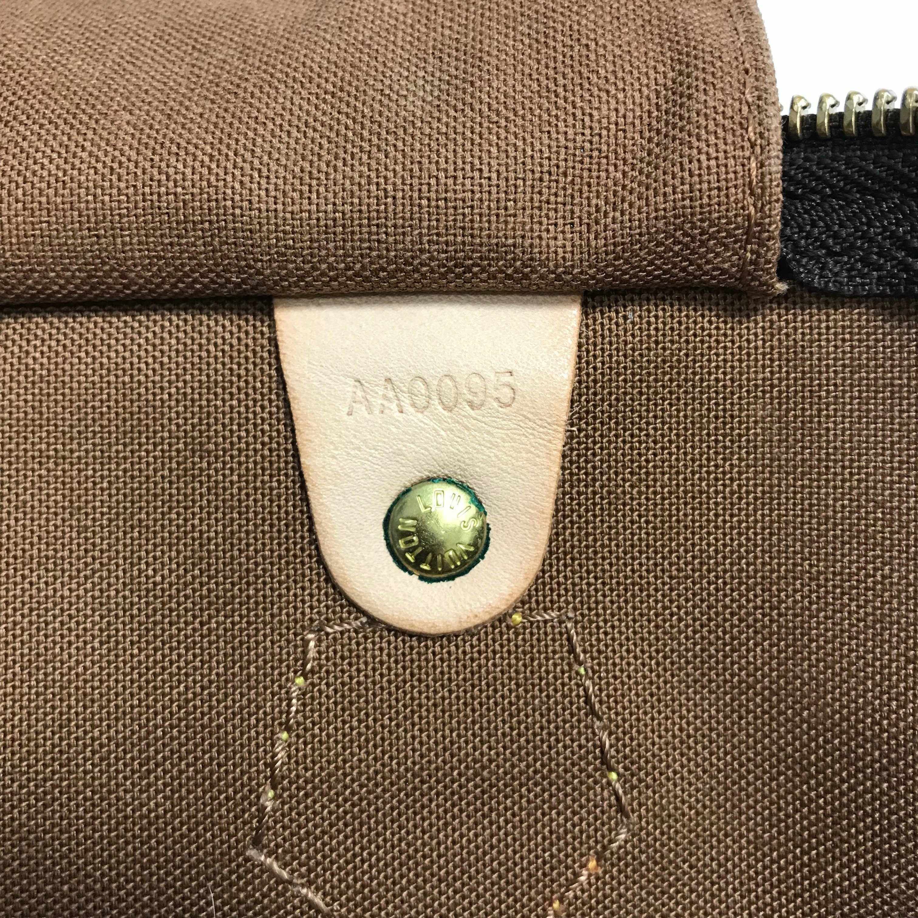 Louis Vuitton Monogram Speedy 35