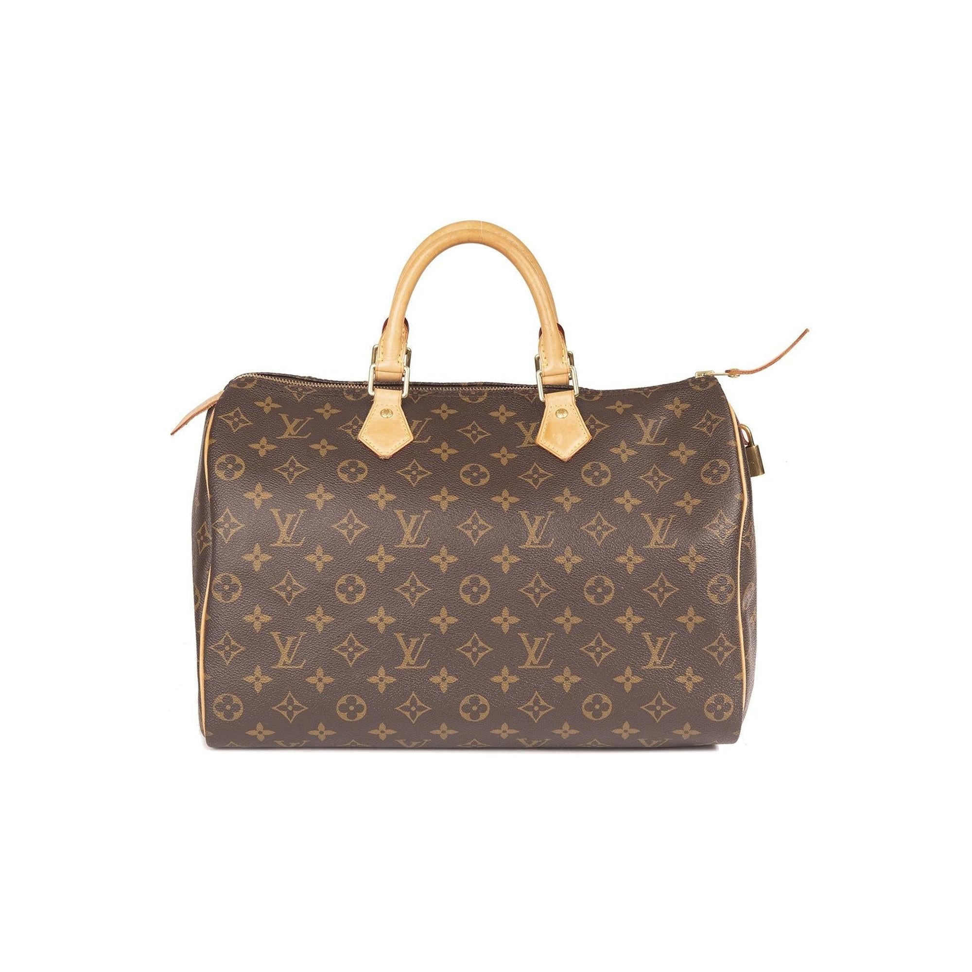 Louis Vuitton Monogram Speedy 35 w/ Box