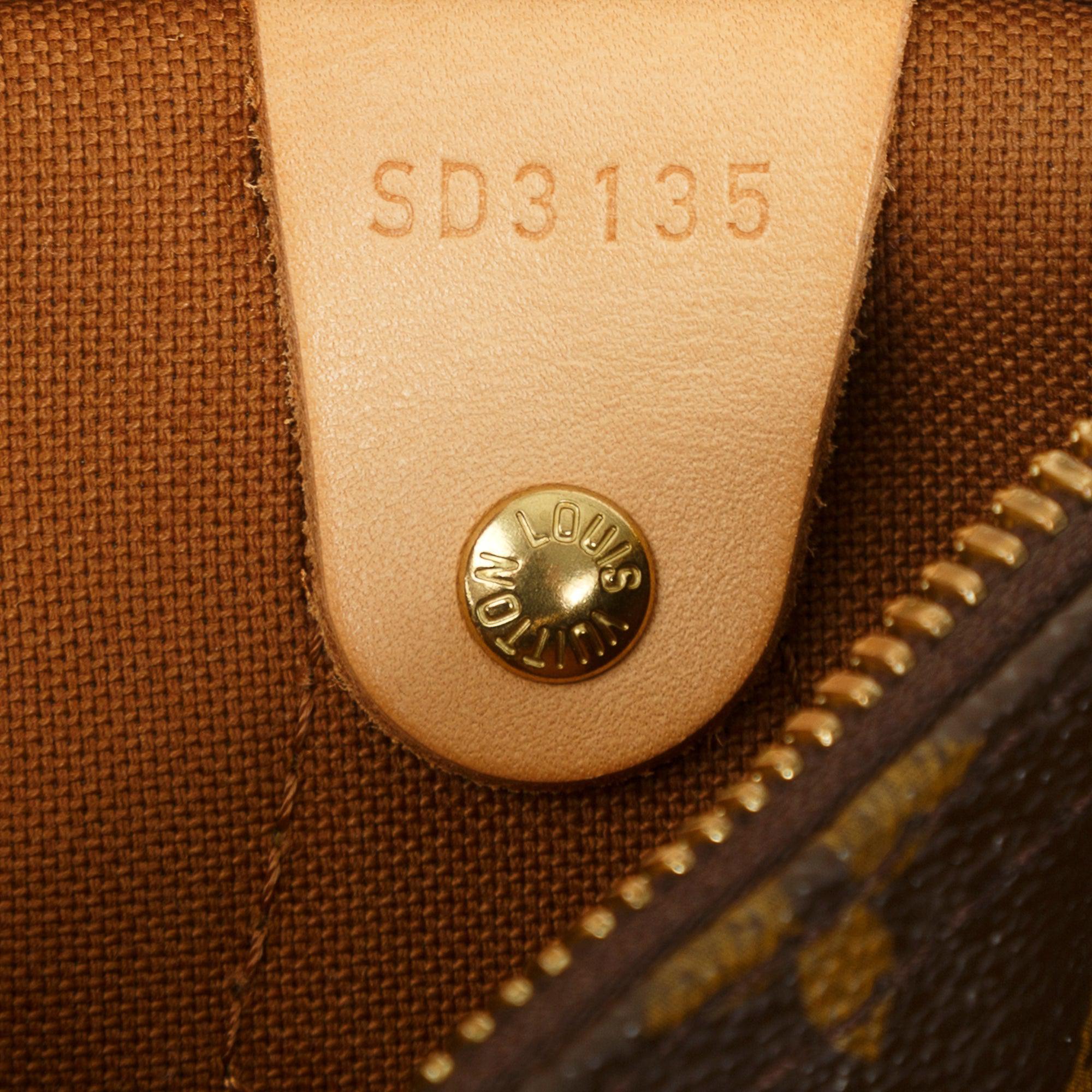 Louis Vuitton Monogram Speedy Bandouliere 25 w/ Box