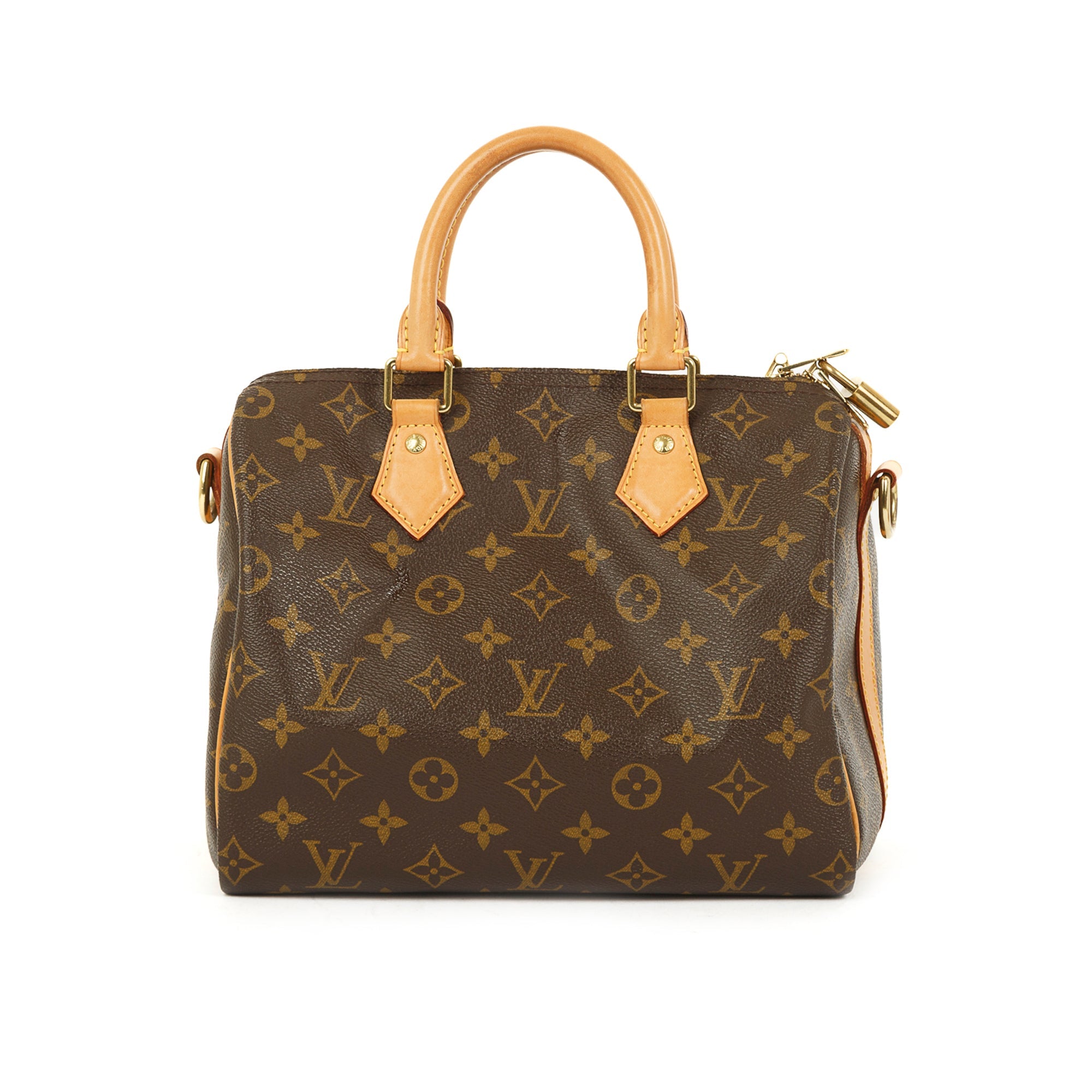 Louis Vuitton Monogram Speedy Bandouliere 25 w/ Box