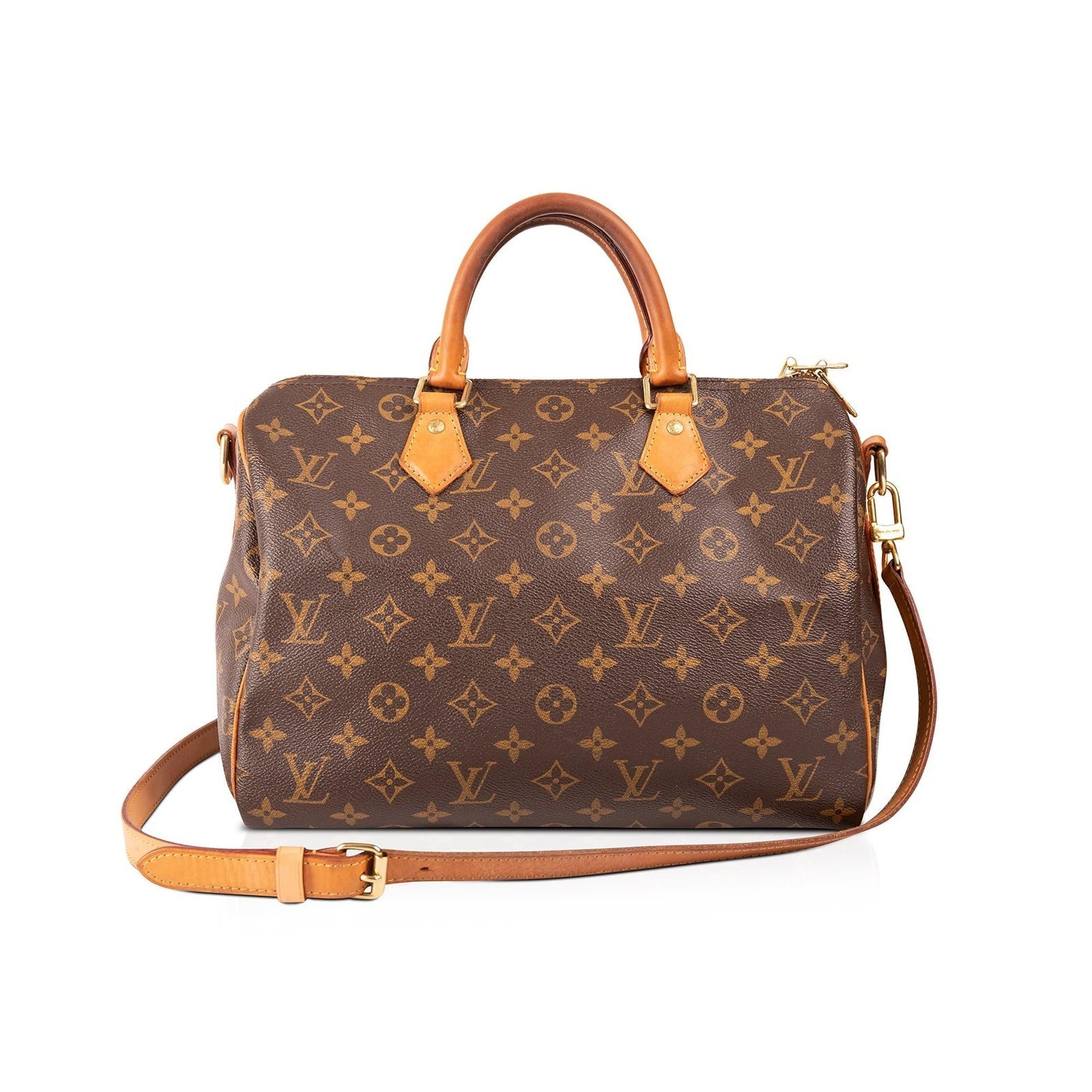 Louis Vuitton Monogram Speedy Bandouliere 30 w/ Box