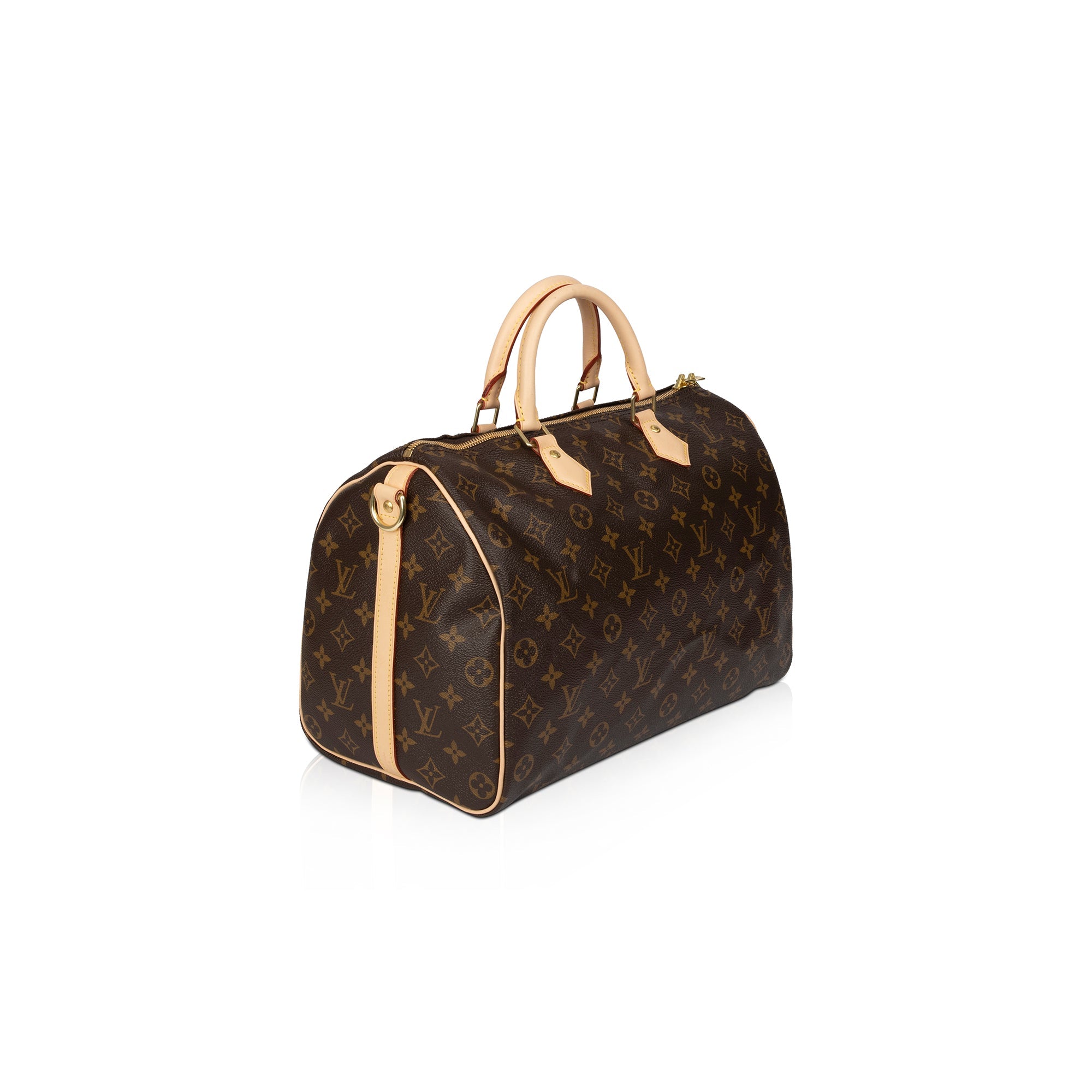 Louis Vuitton Monogram Speedy Bandouliere 35 w/ Box