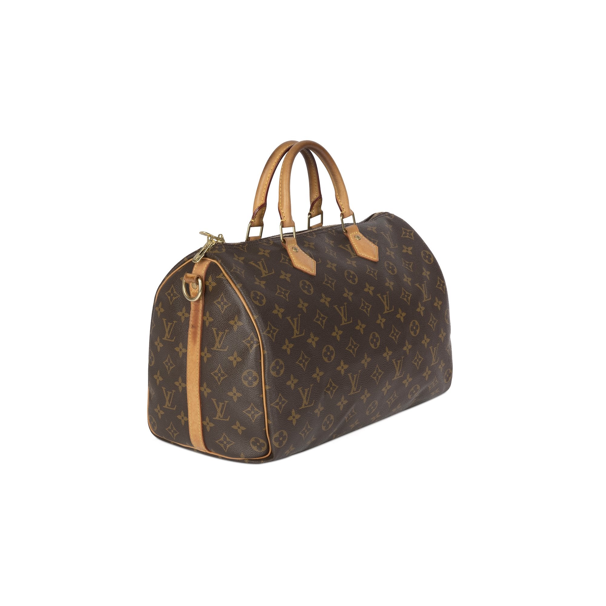 Louis Vuitton Monogram Speedy Bandouliere 35 w/ Box