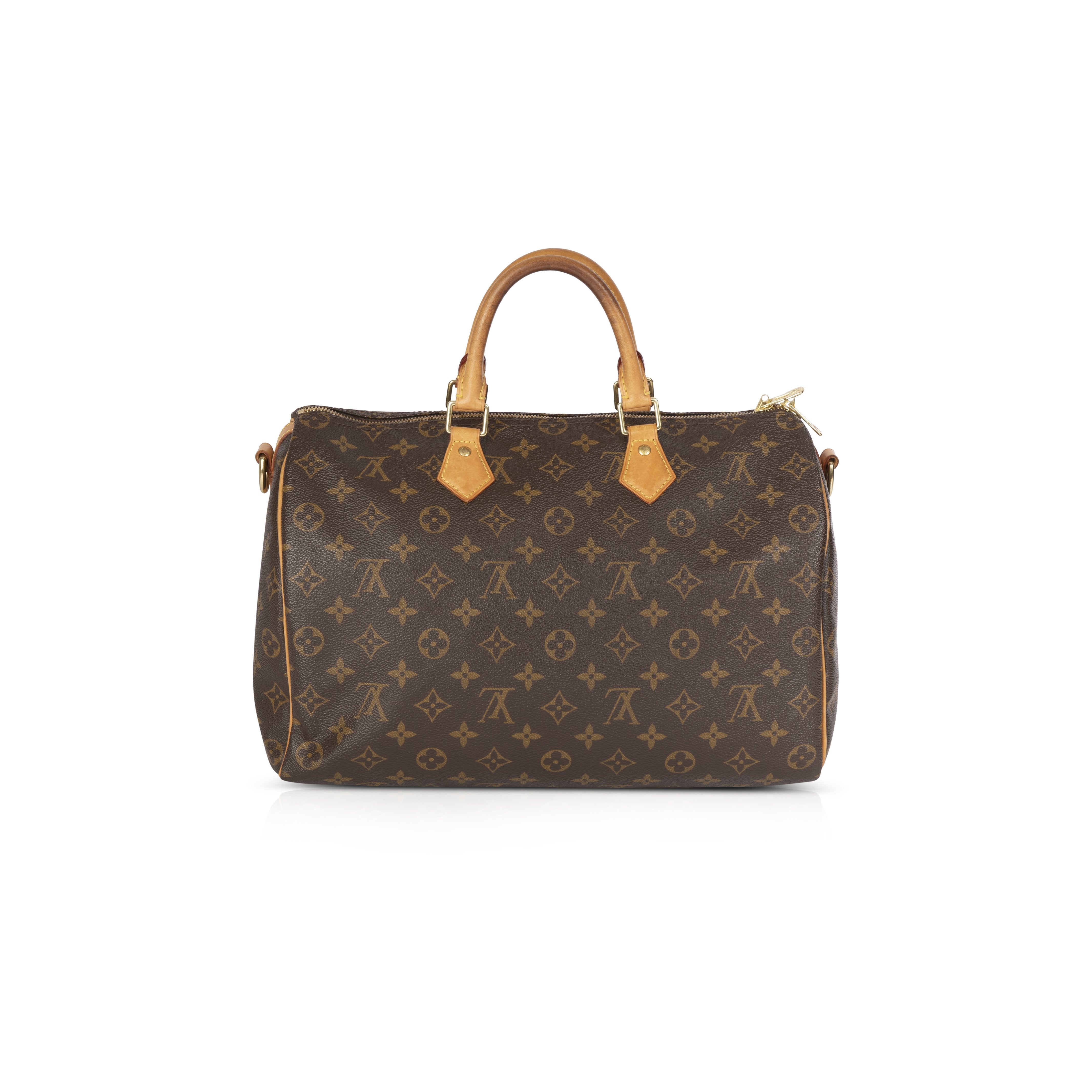 Louis Vuitton Monogram Speedy Bandouliere 35 w/ Box