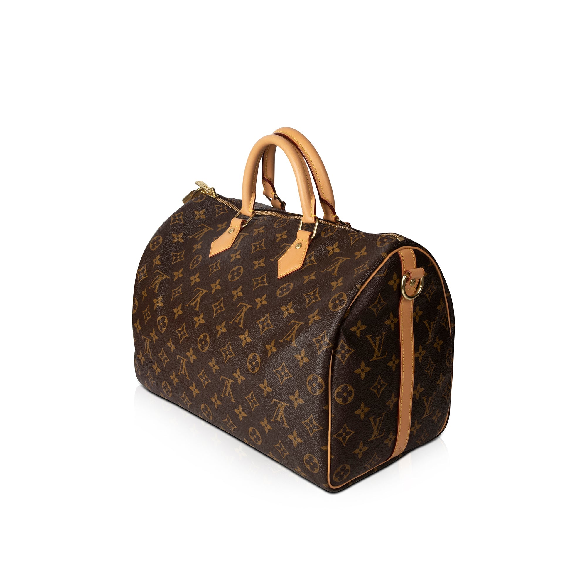 Louis Vuitton Monogram Speedy Bandouliere 35 w/ Box