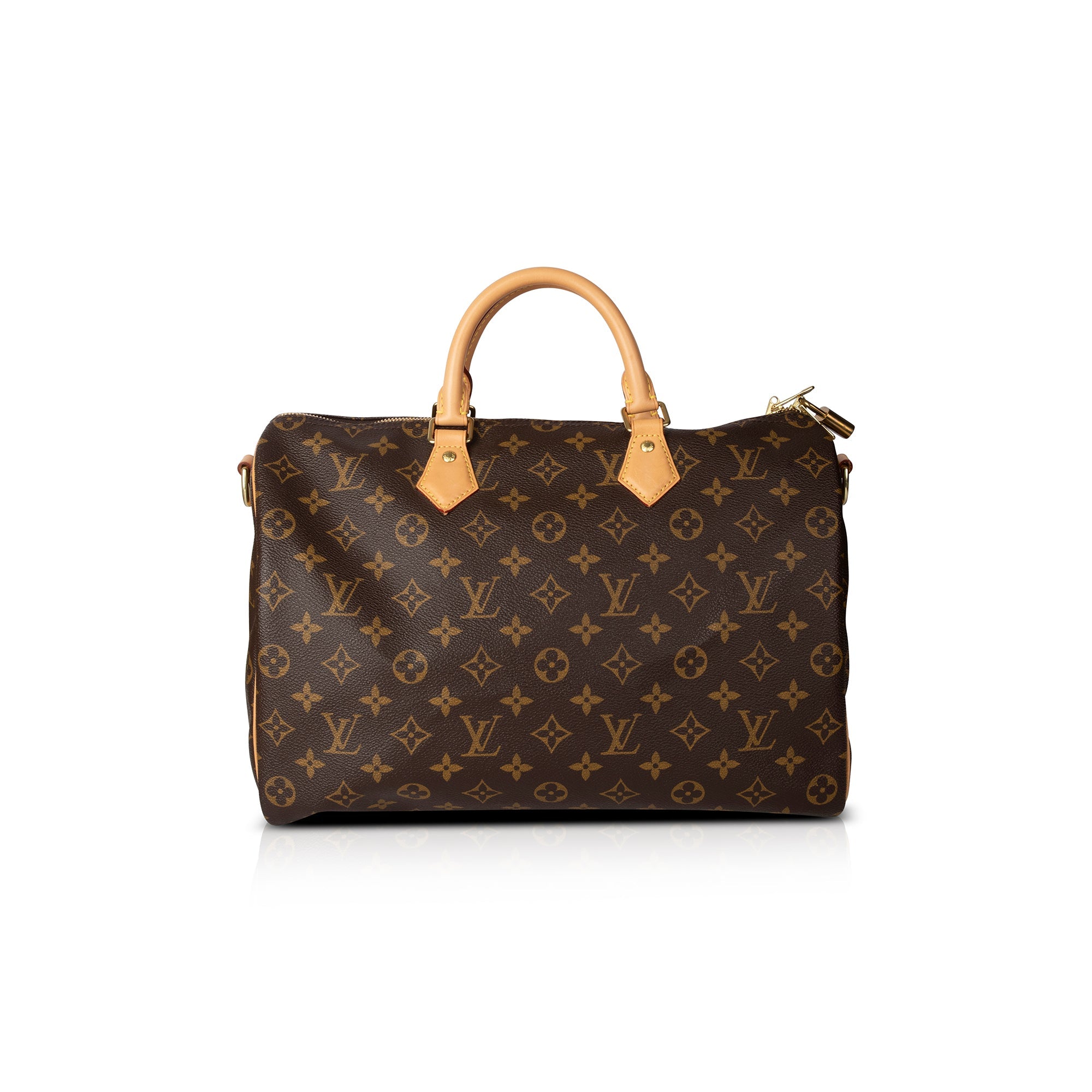 Louis Vuitton Monogram Speedy Bandouliere 35 w/ Box