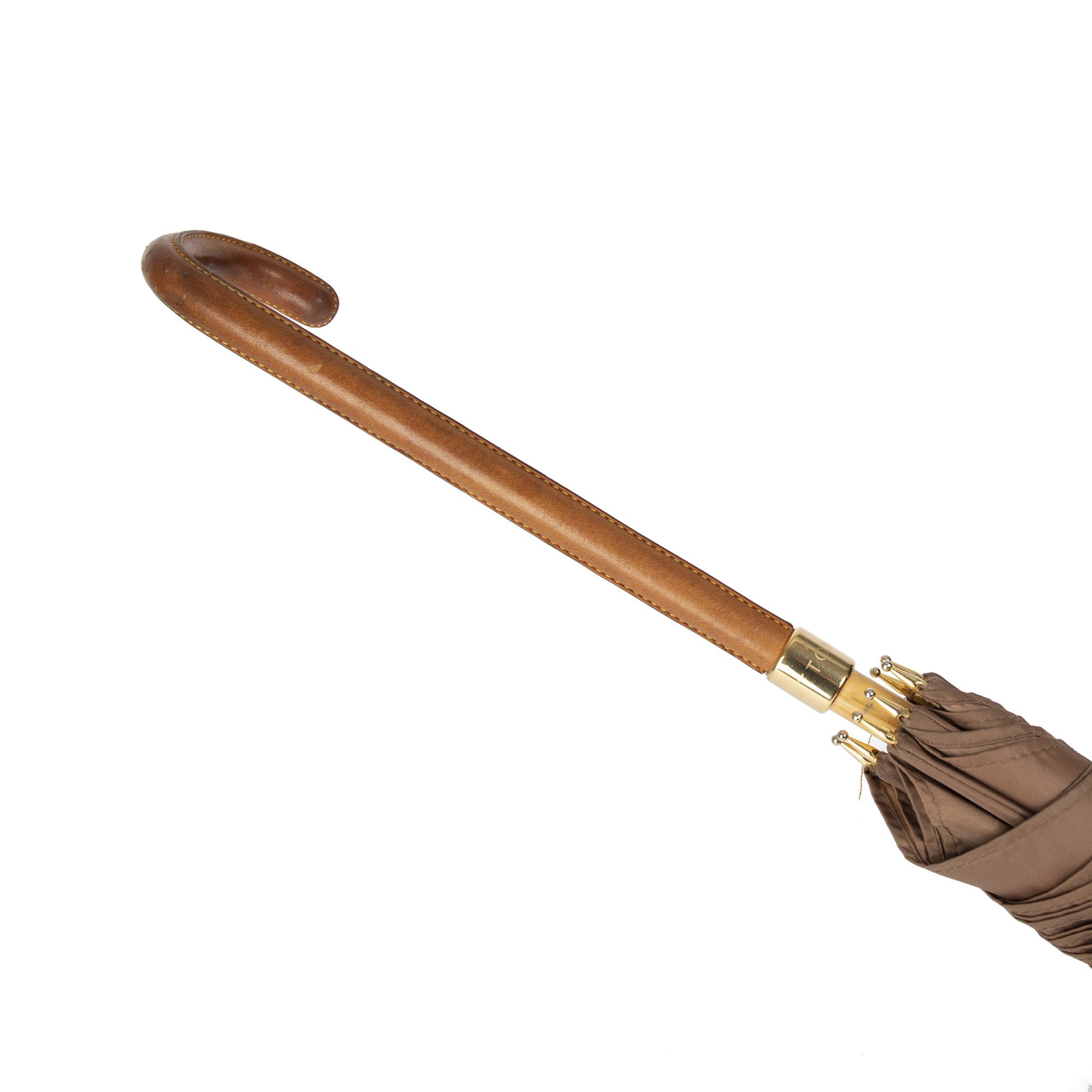 Louis Vuitton Monogram Trimmed Umbrella