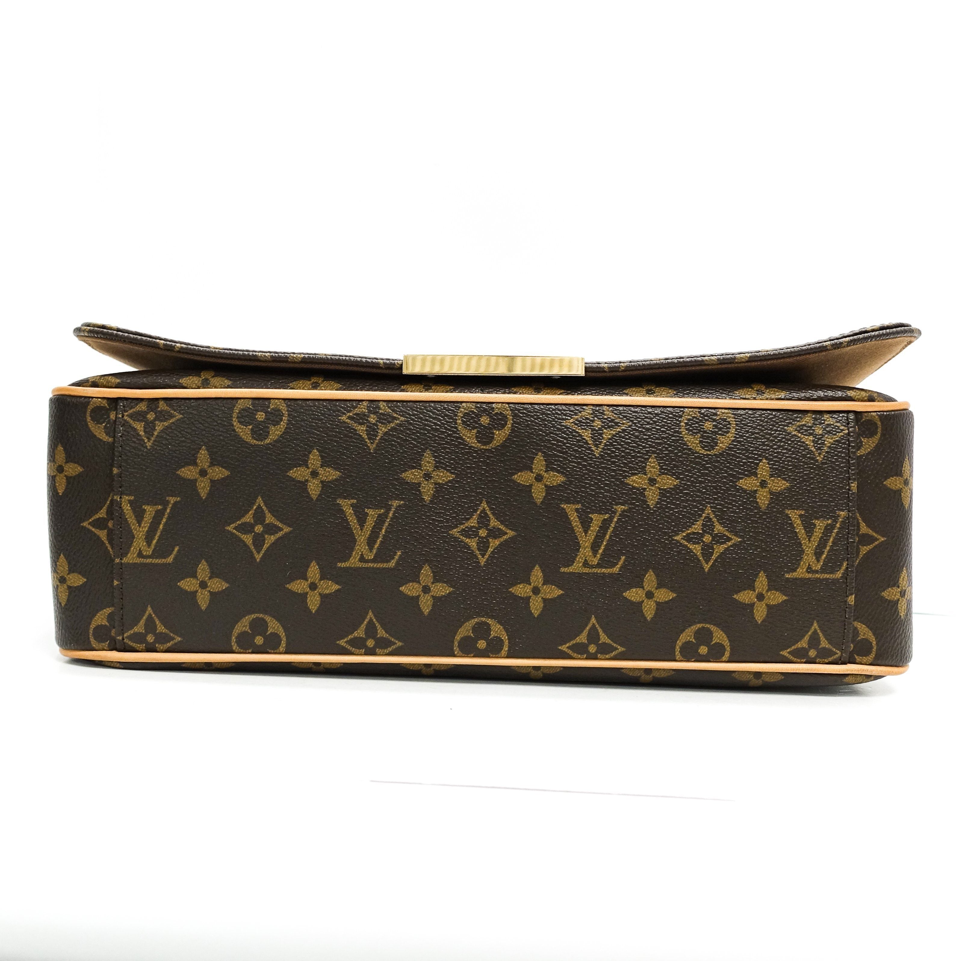Louis Vuitton Monogram Valmy MM Messenger Bag