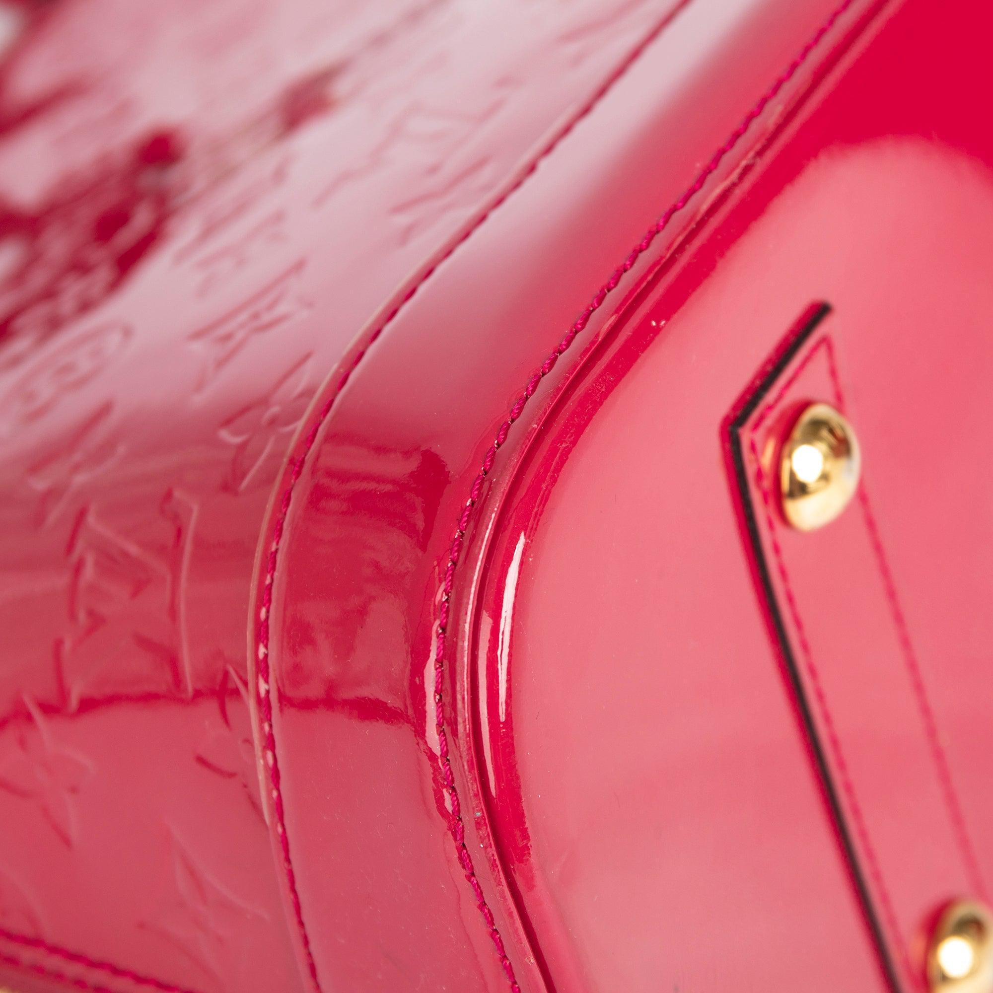 Louis Vuitton Monogram Vernis Alma MM w/ Strap