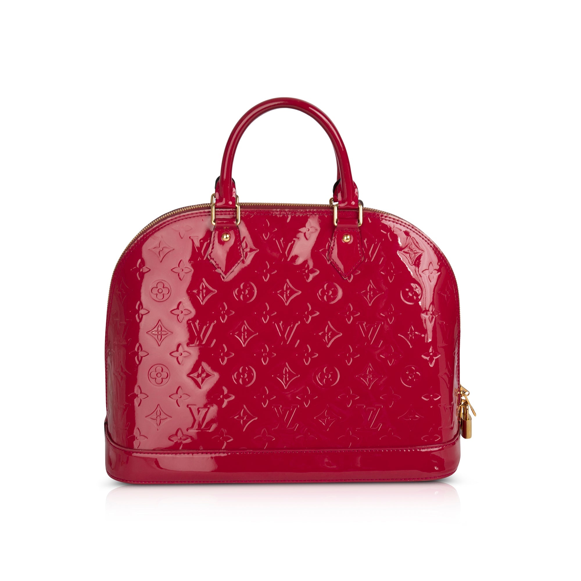 Louis Vuitton Monogram Vernis Alma MM w/ Strap