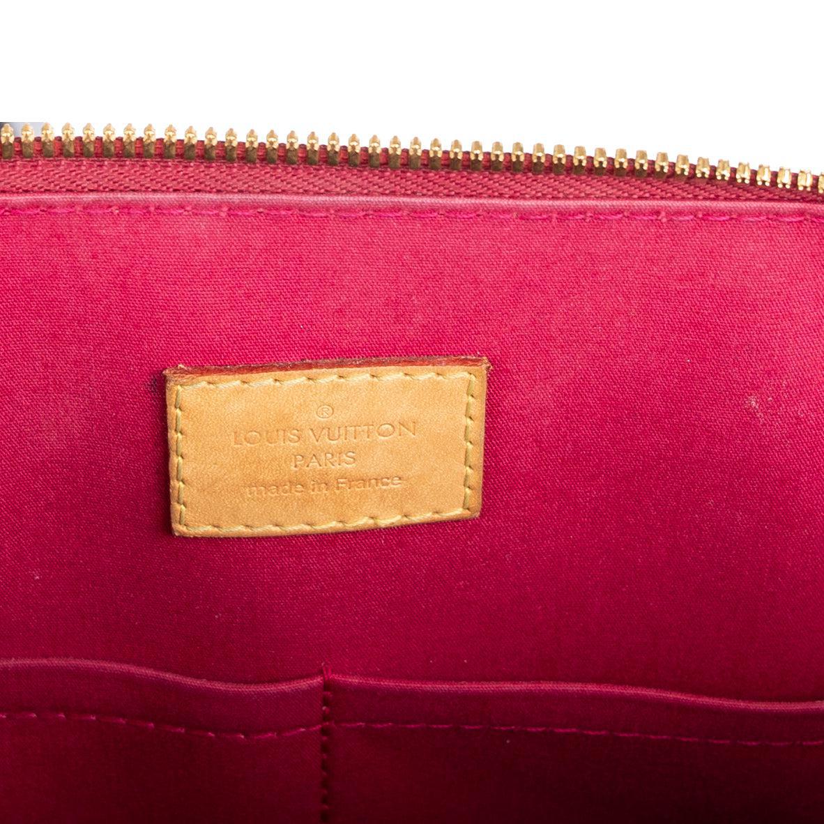 Louis Vuitton Monogram Vernis Alma MM w/ Strap