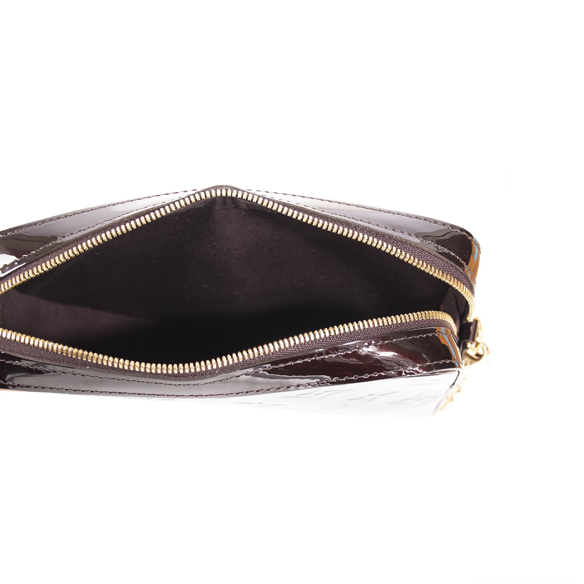 Louis Vuitton Monogram Vernis Camera Pouch w/ Box