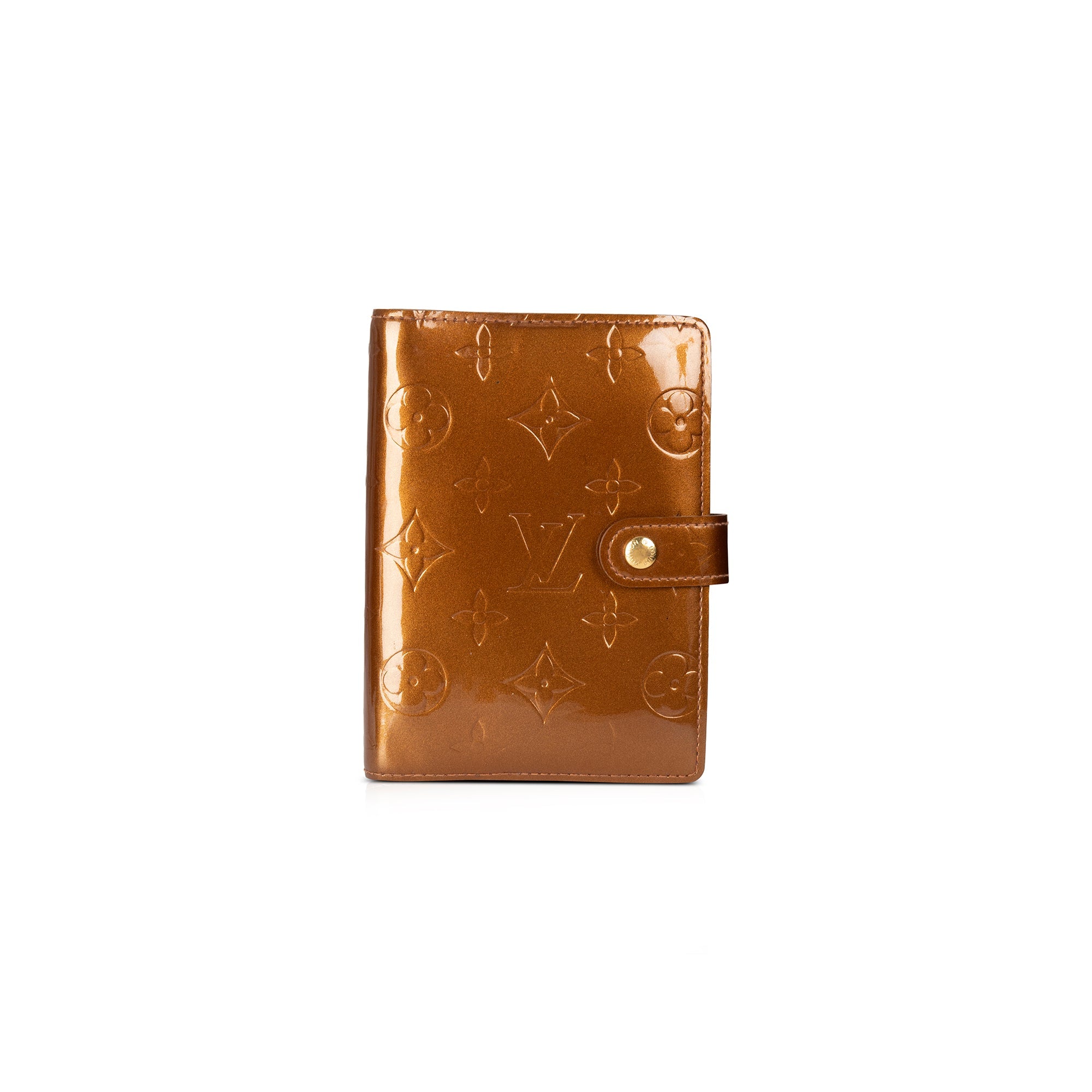 Louis Vuitton Monogram Vernis Leather Small Ring Agenda Cover