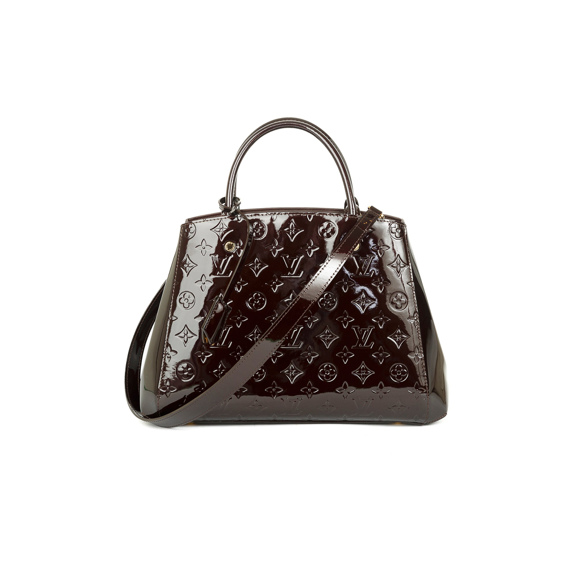 Louis Vuitton Monogram Vernis Montaigne MM w/ Strap
