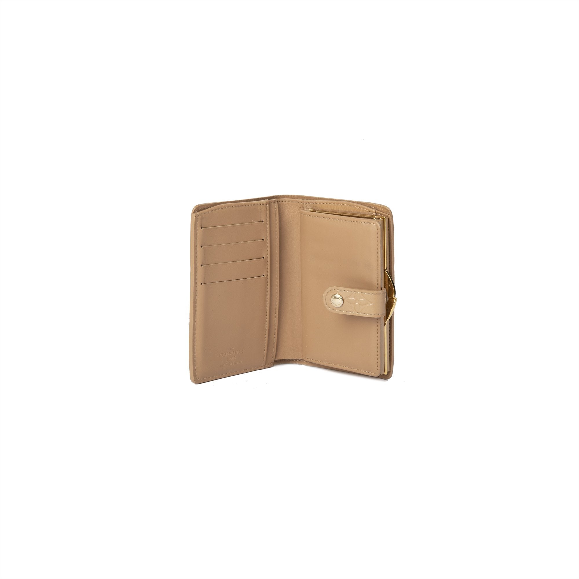 Louis Vuitton Monogram Vernis Patent Leather French Purse Wallet