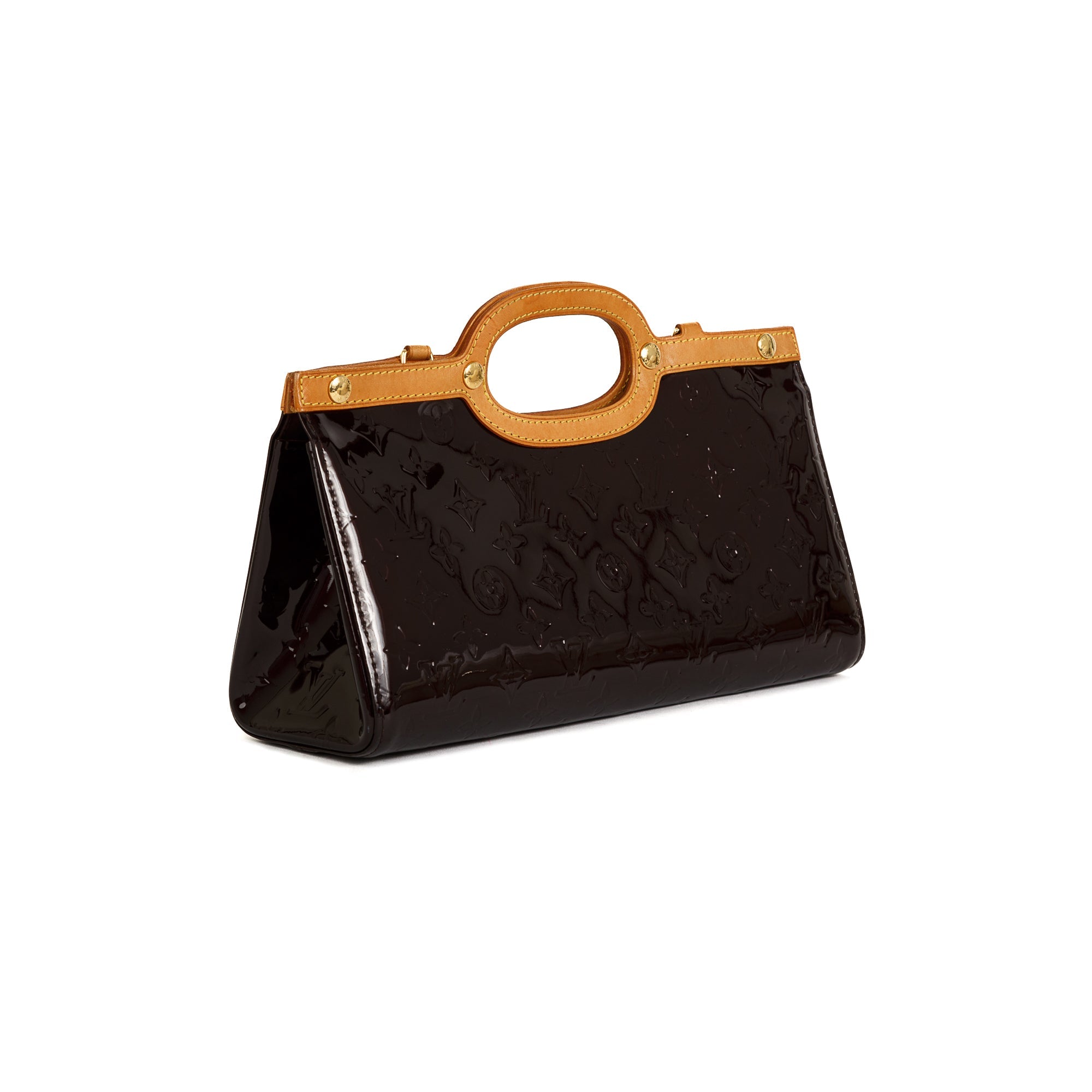 Louis Vuitton Monogram Vernis Roxbury Drive Bag w/ Strap
