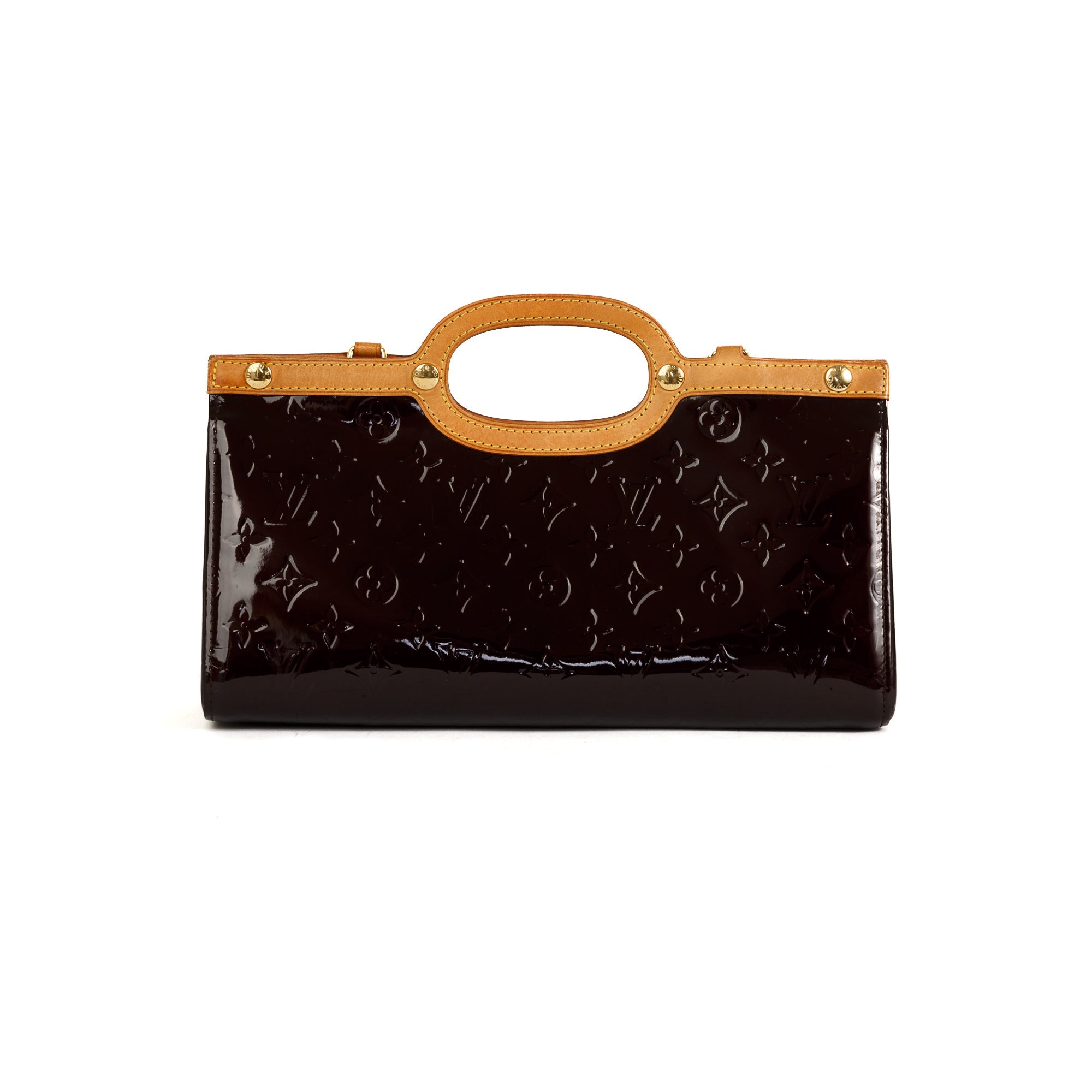 Louis Vuitton Monogram Vernis Roxbury Drive Bag w/ Strap