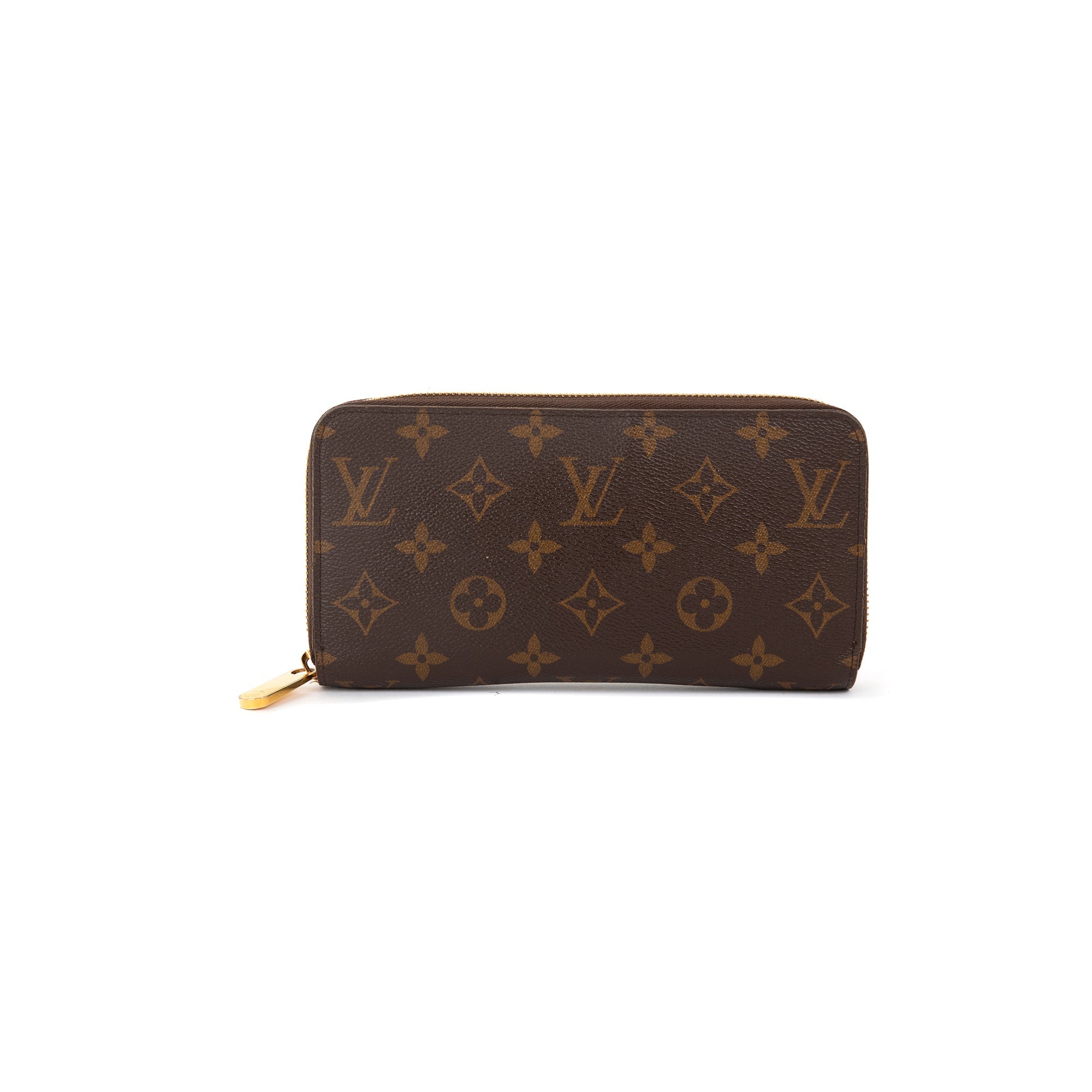 Louis Vuitton Monogram Zippy Wallet w/ Box & Receipt