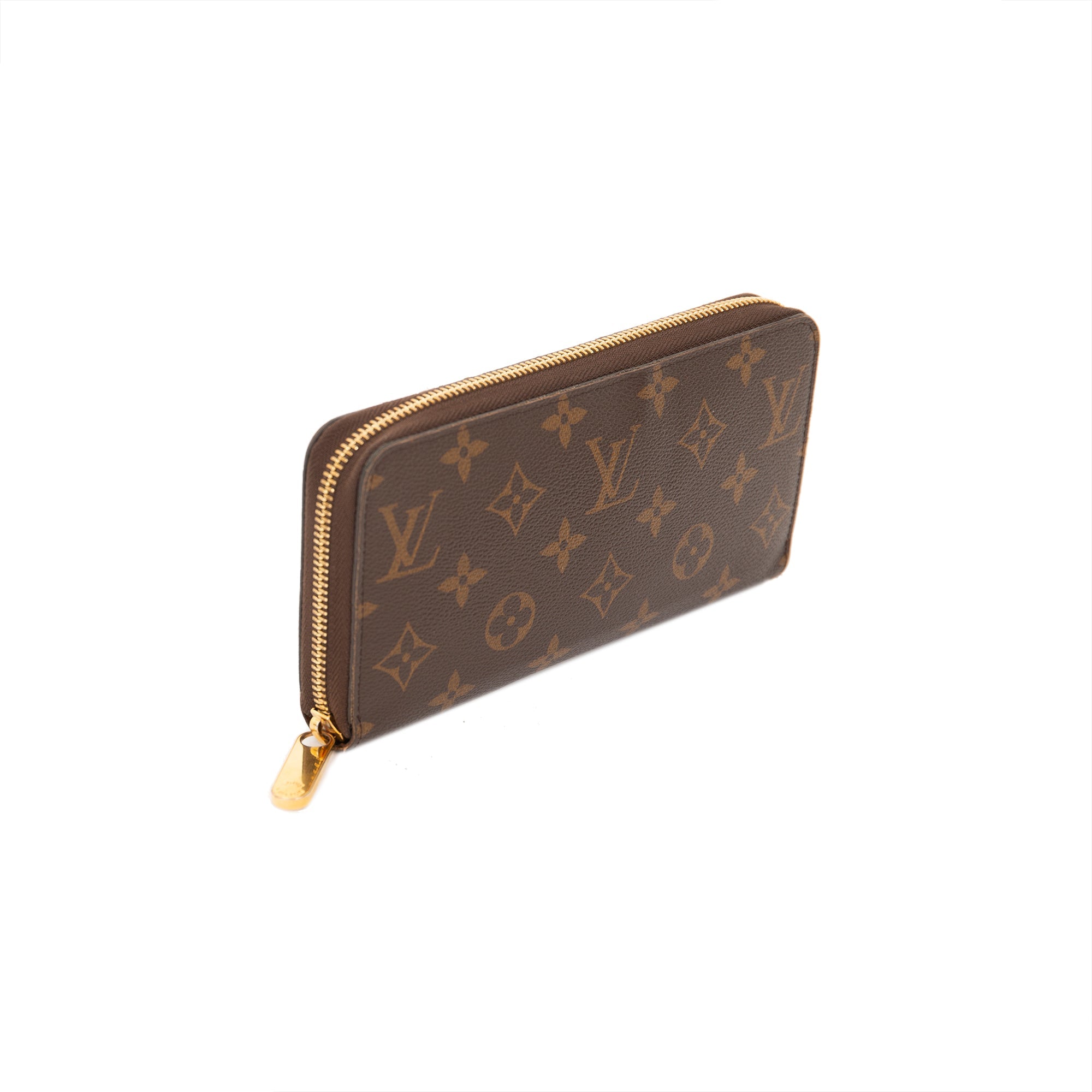Louis Vuitton Monogram Zippy Wallet w/ Box & Receipt