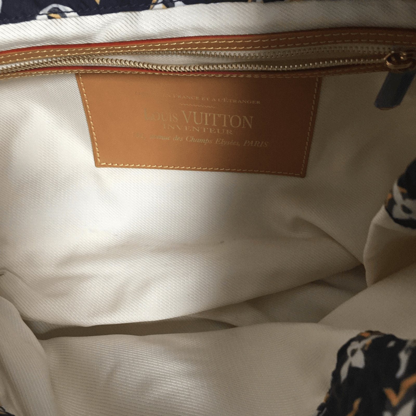 Louis Vuitton Navy Bulles GM