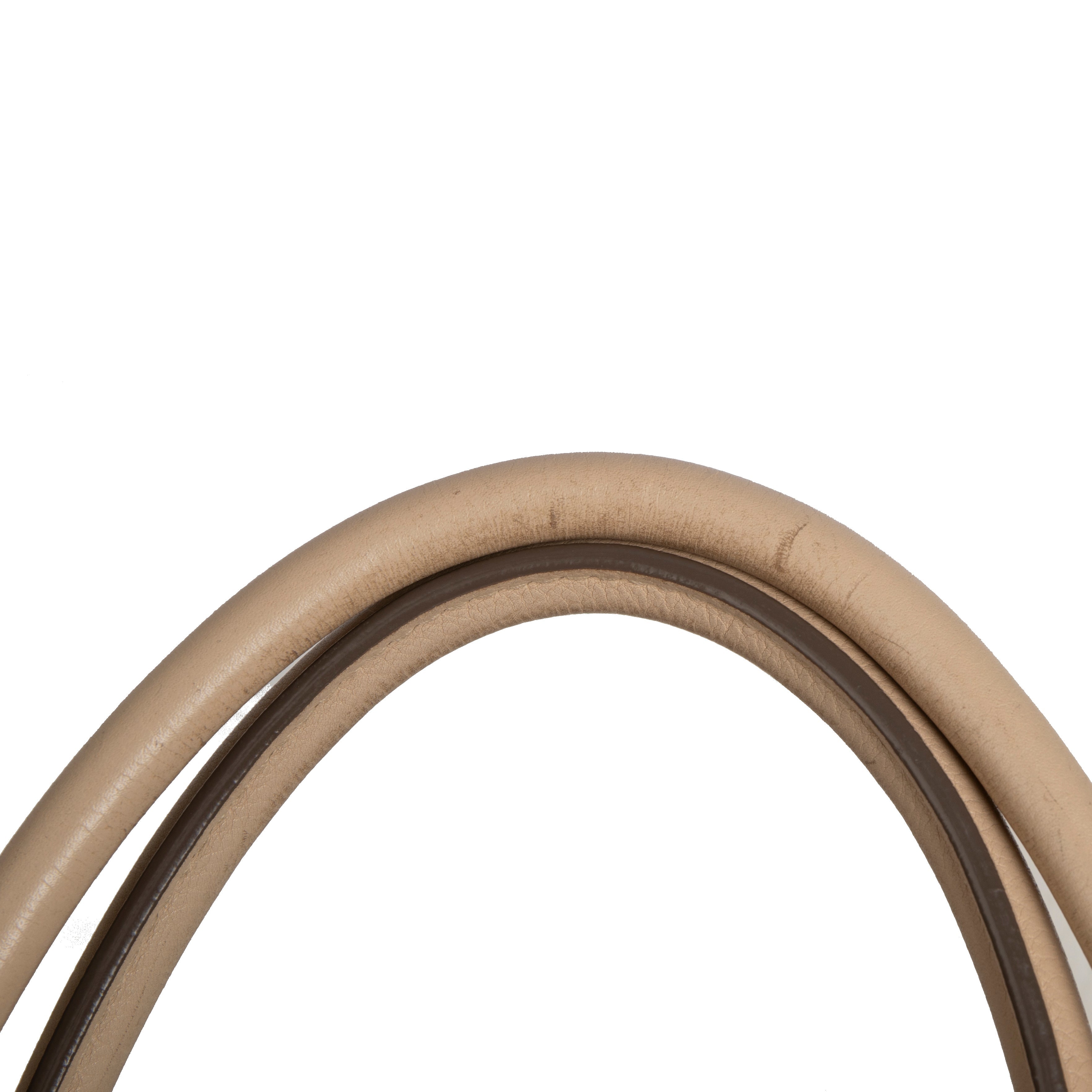 Louis Vuitton Neutral Mahina L Hobo