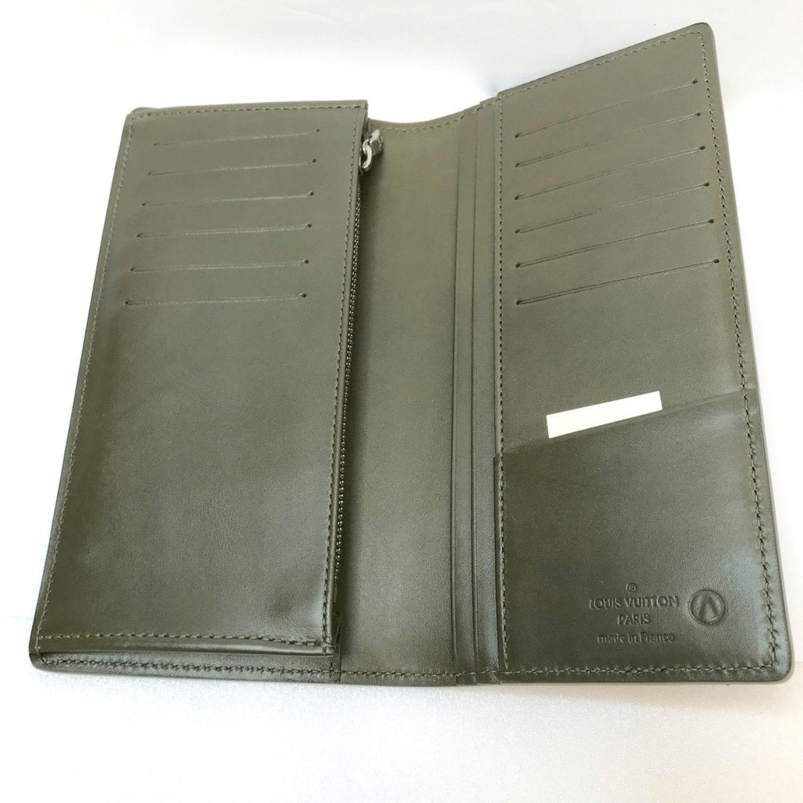 Louis Vuitton Olive Nomade Brazza Wallet