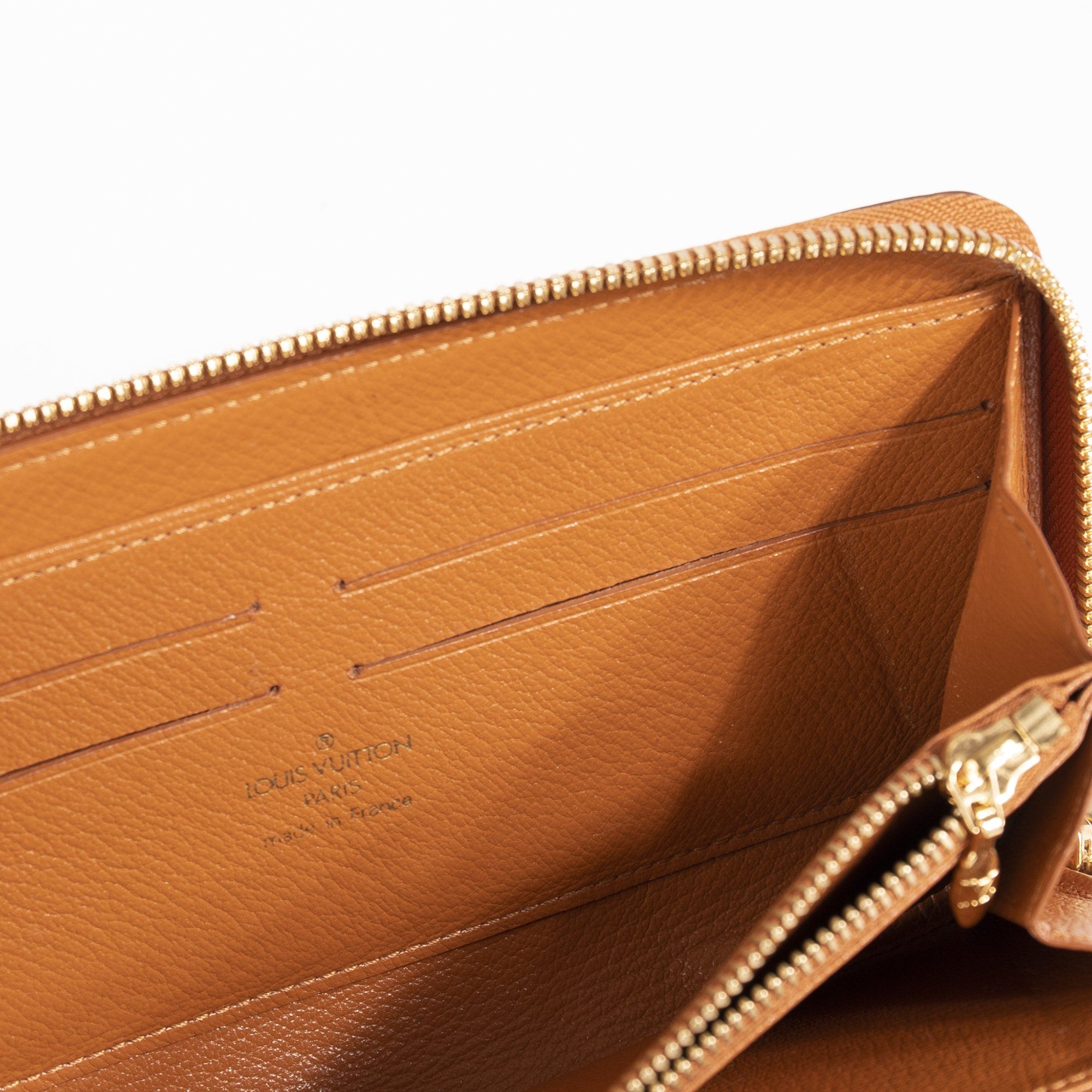 Louis Vuitton Ostrich Zippy Wallet