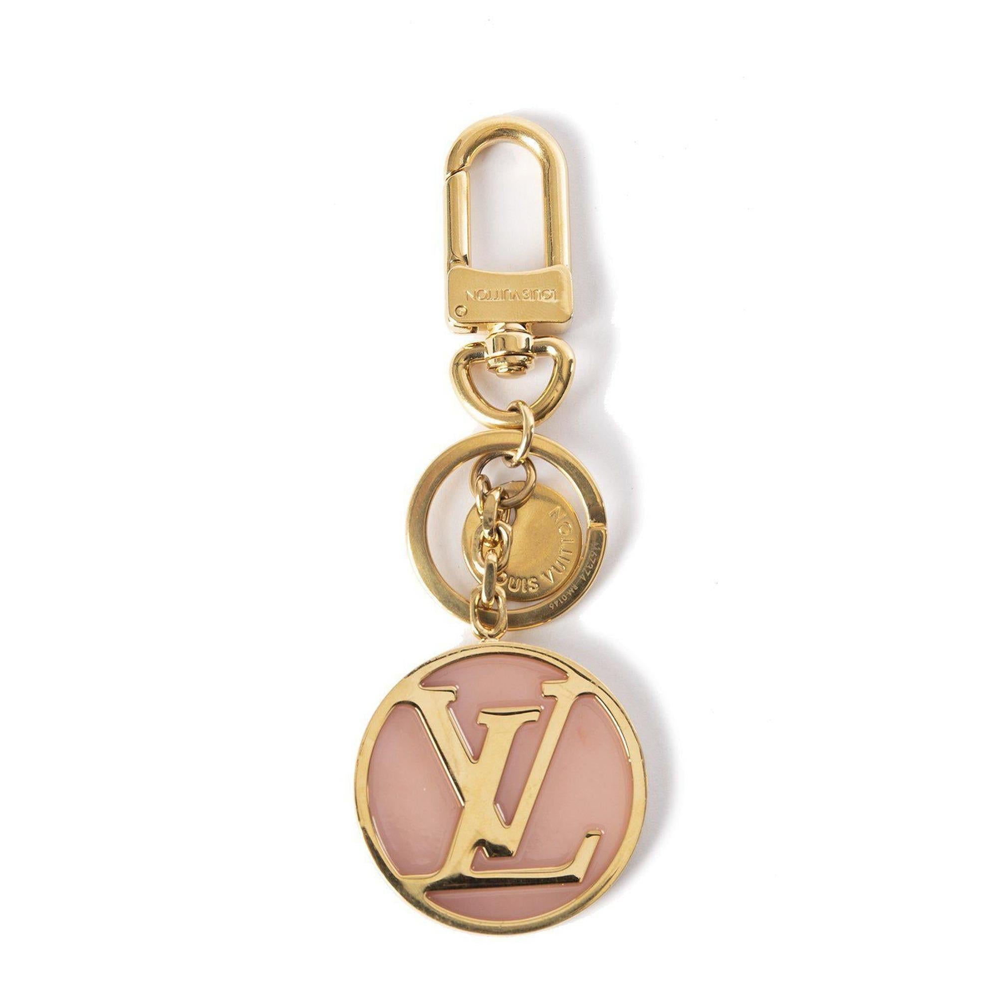 Louis Vuitton Pink Circle Bag Charm & Key Holder
