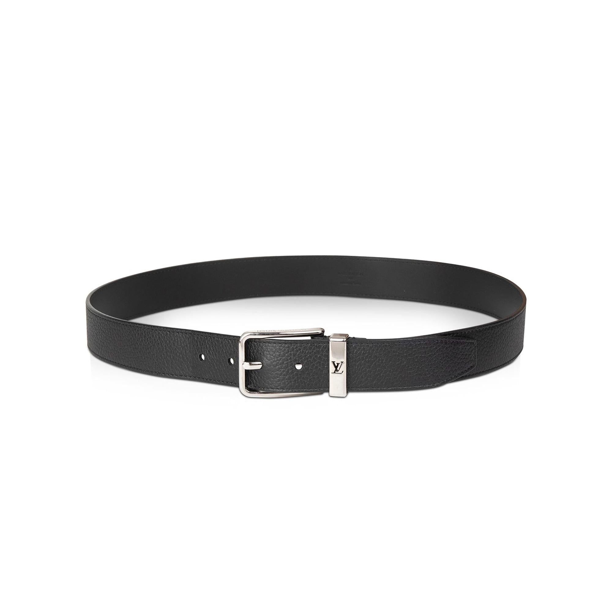 Louis Vuitton Pont Neuf 35mm Leather Belt