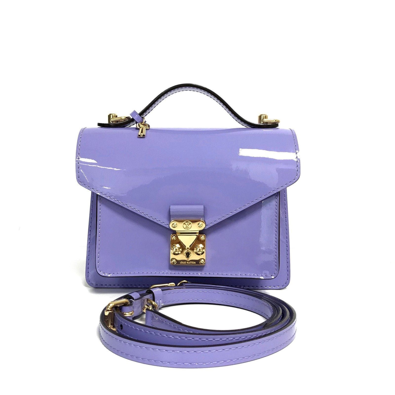 Louis Vuitton Purple Monceau BB