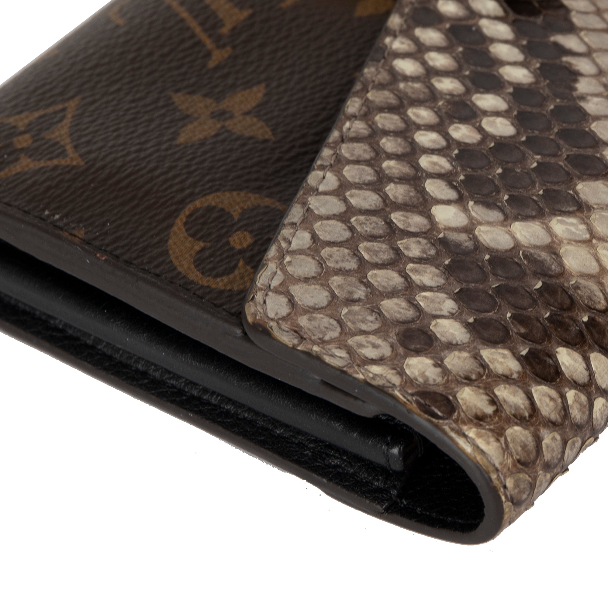 Louis Vuitton Python Monogram Pallas Wallet