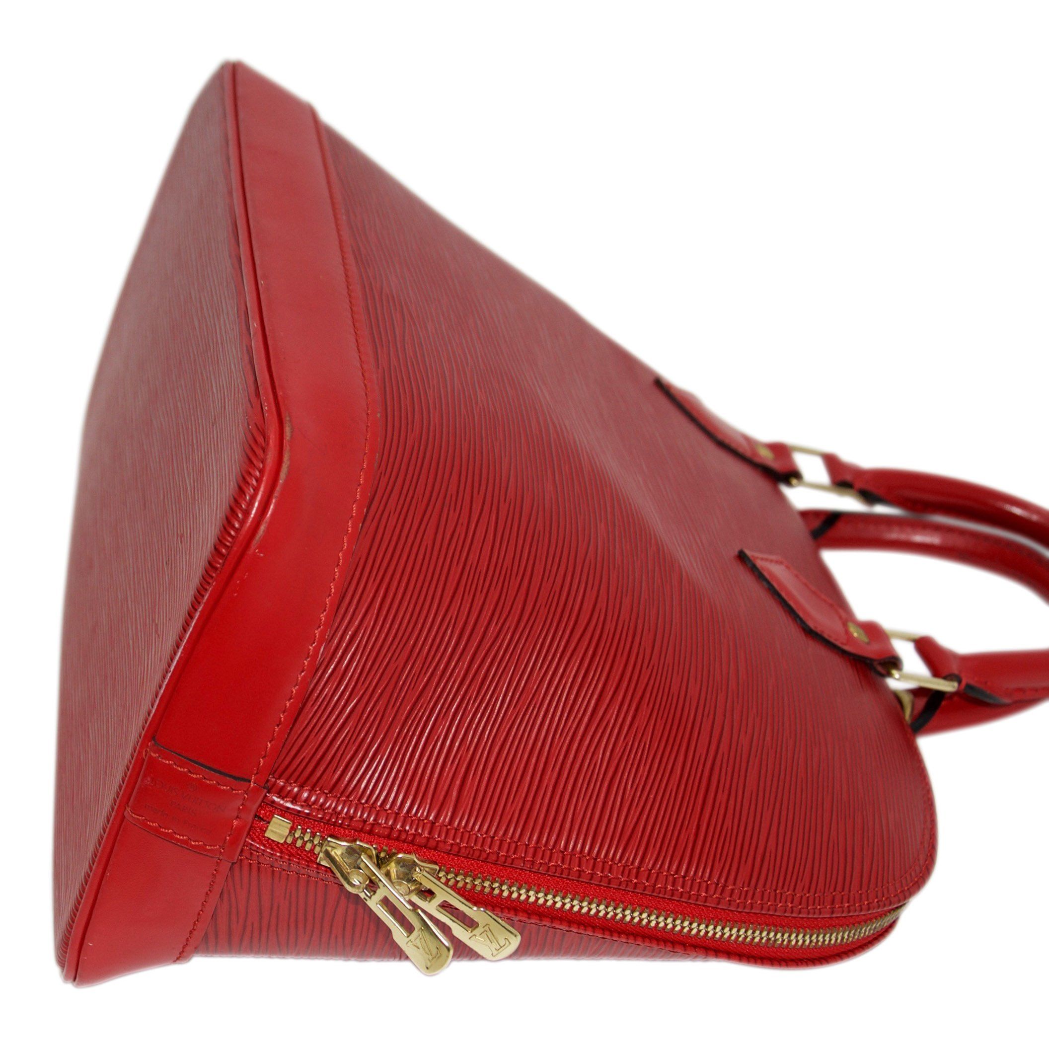 Louis Vuitton Red Epi Leather Alma PM