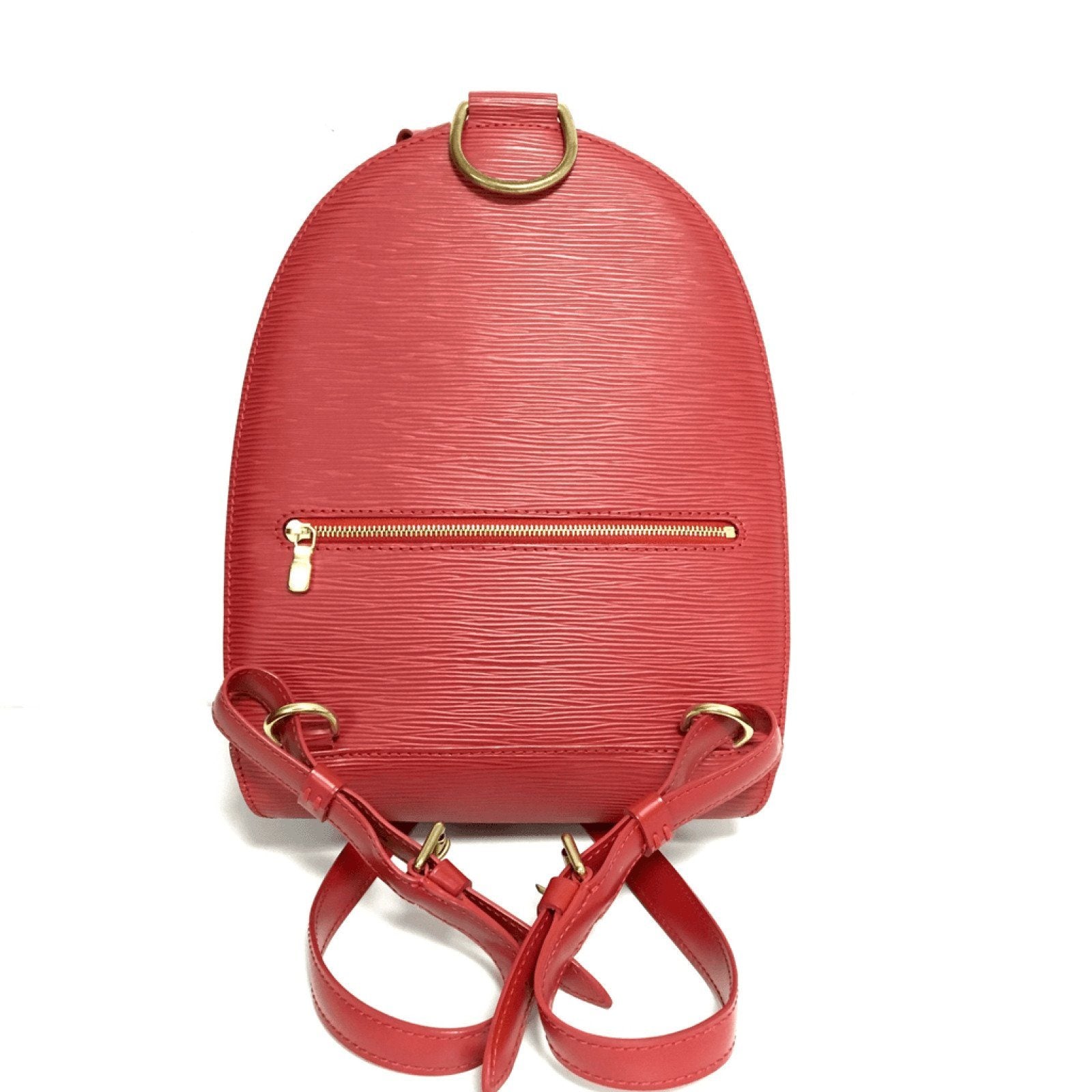Louis Vuitton Red Epi Mabillon Backpack