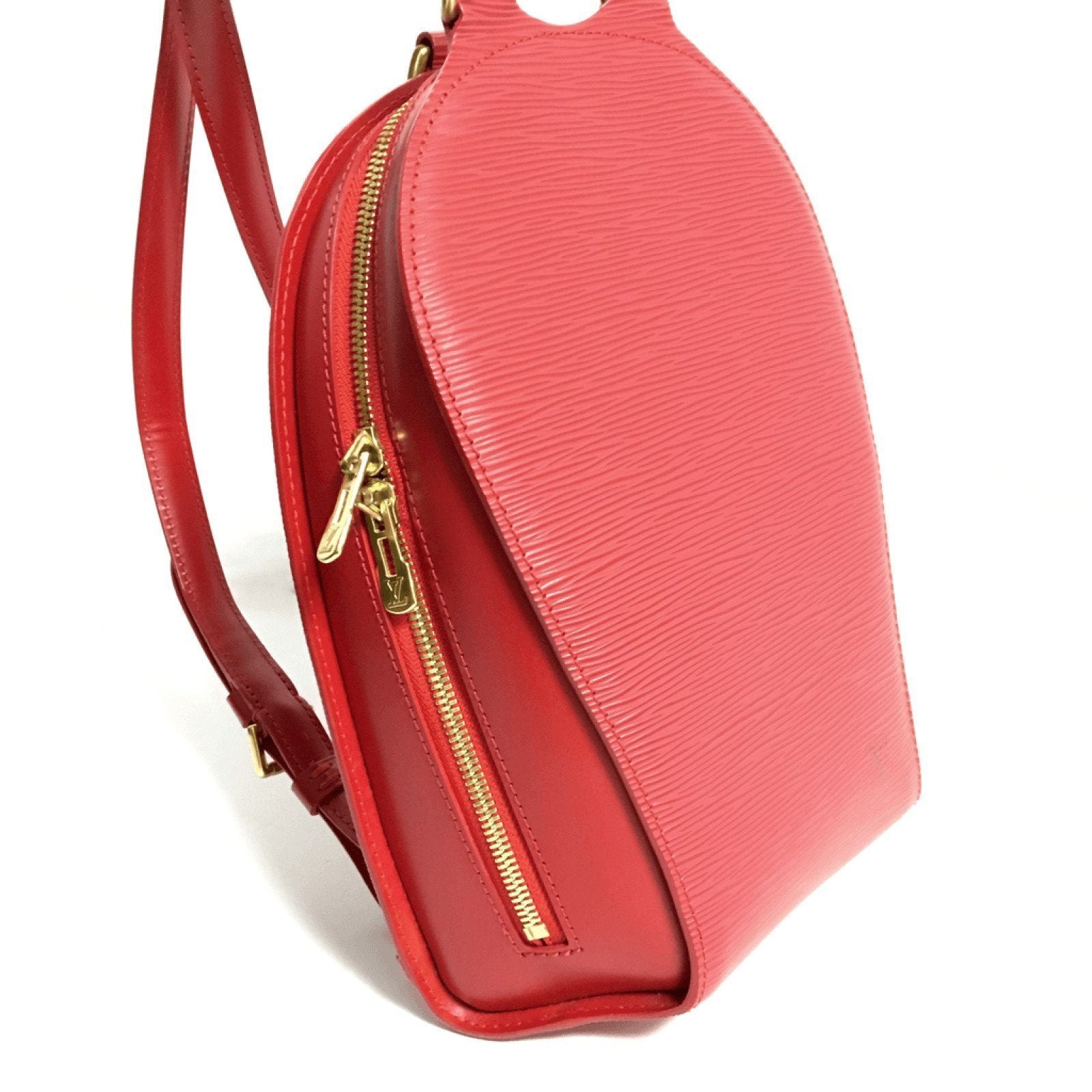 Louis Vuitton Red Epi Mabillon Backpack