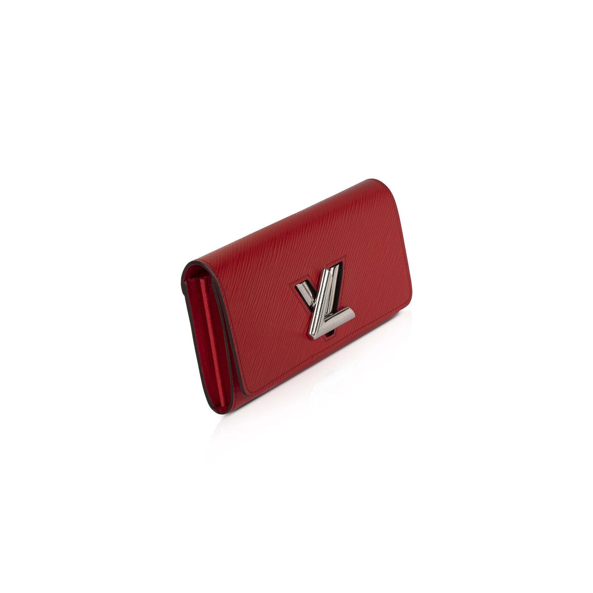 Louis Vuitton Red Epi Twist Wallet